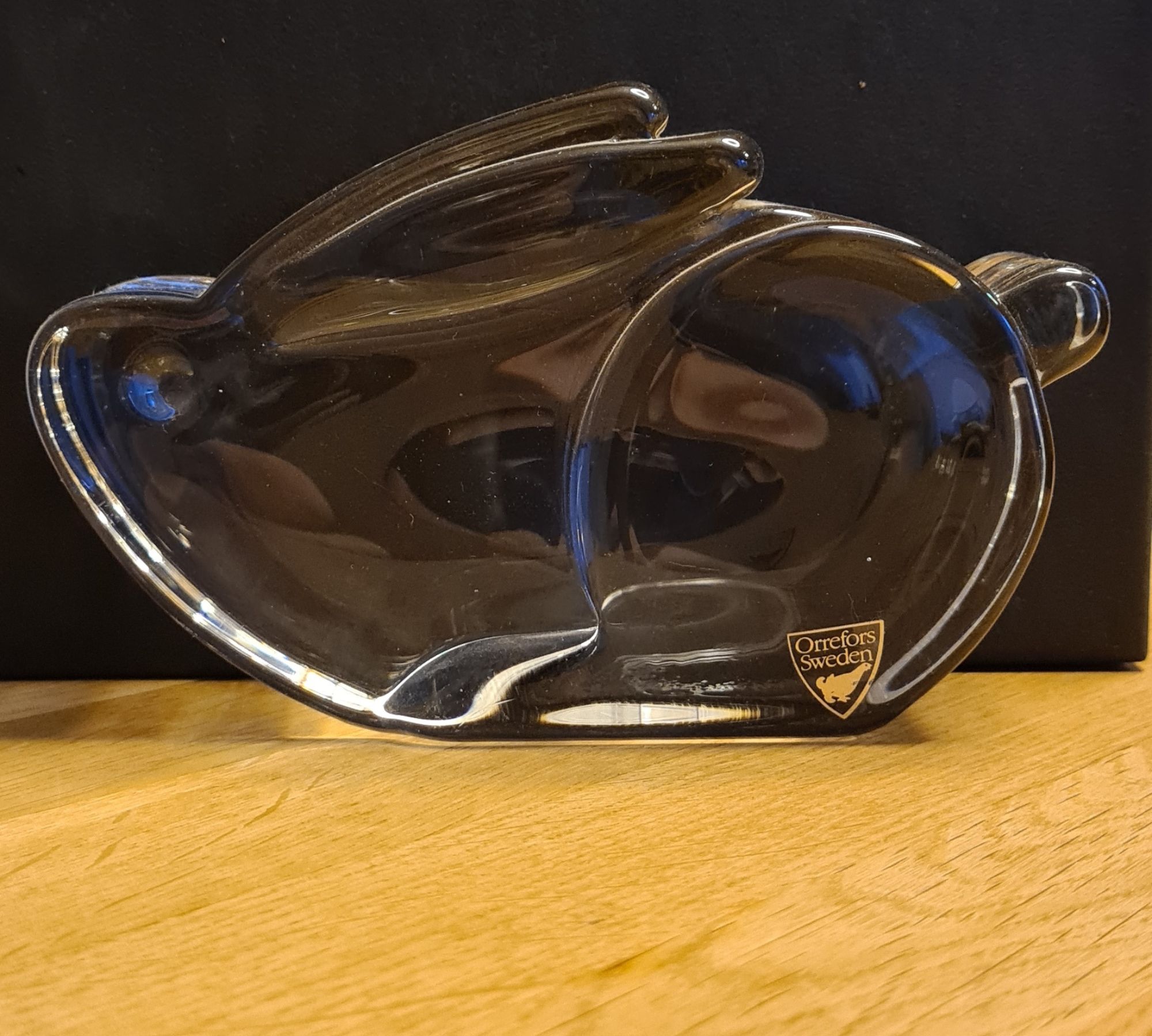 Orrefors Glass Figurine Rabbit