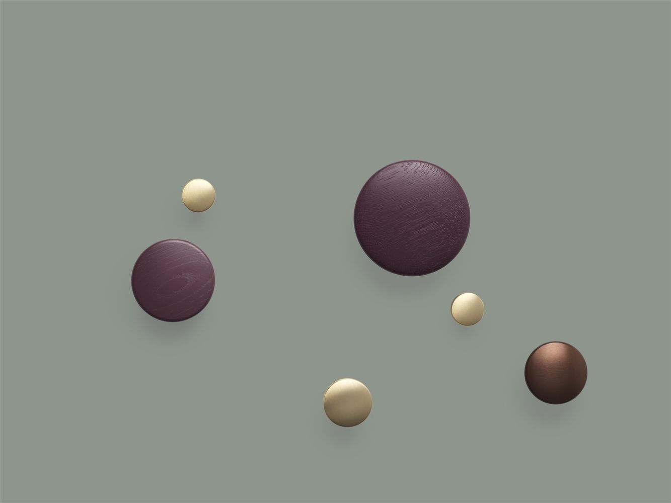 Dots Metall Silber