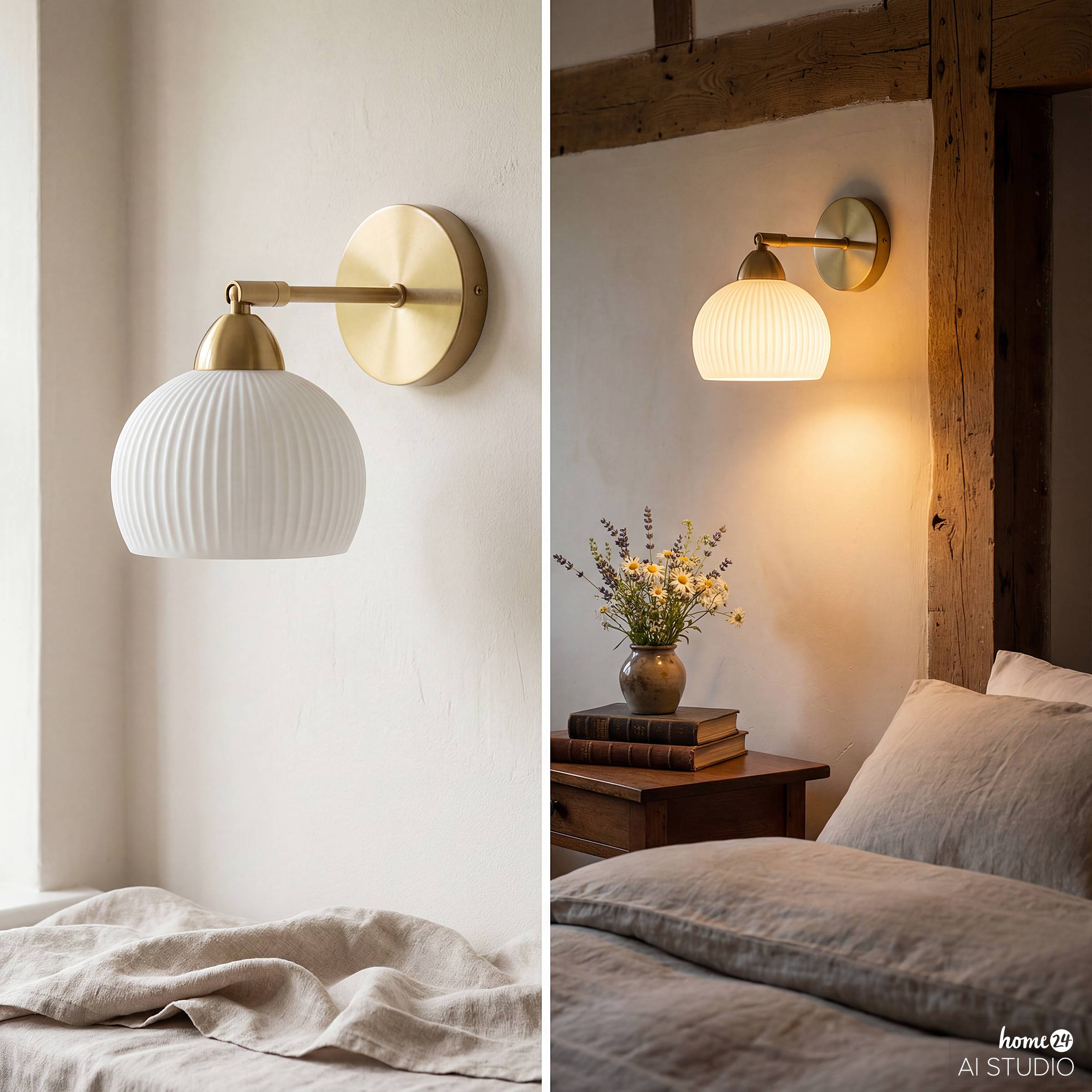 LERMO Wall Lamp Glass
