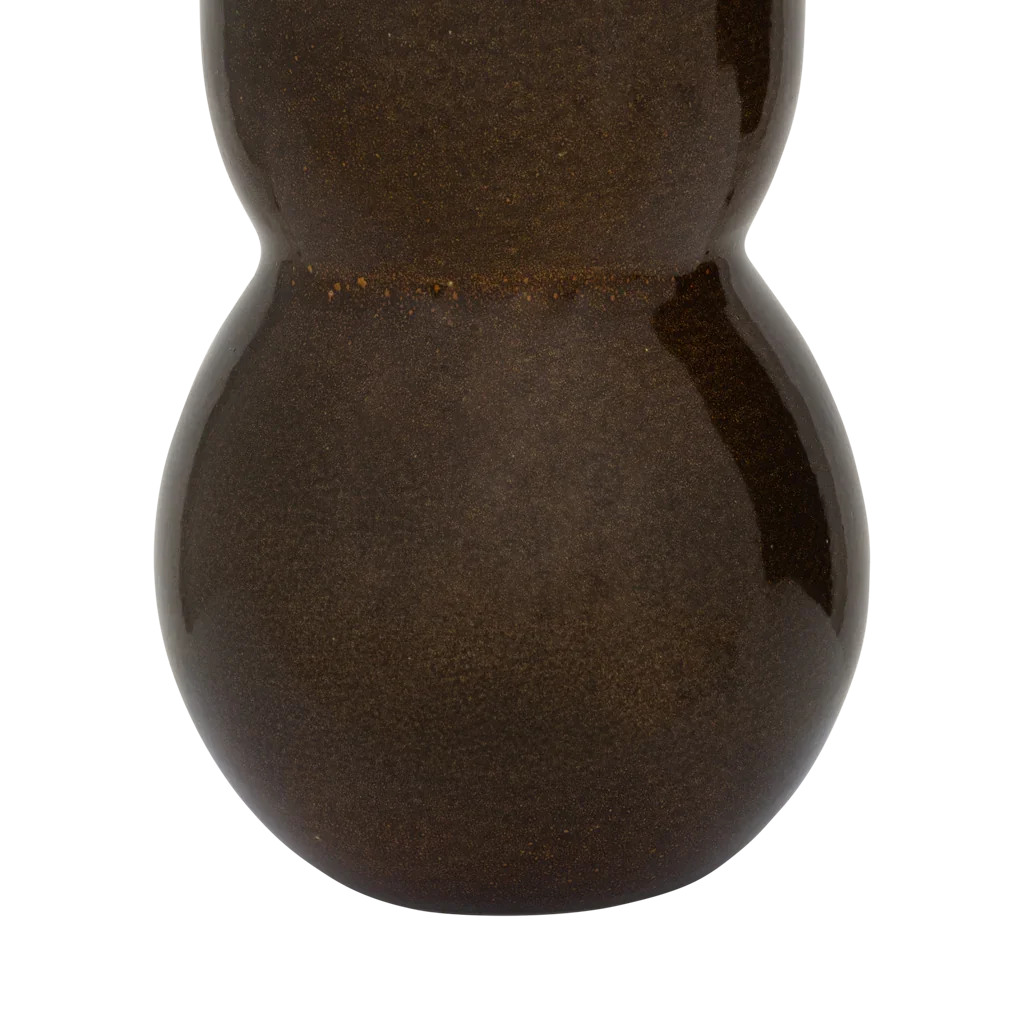 Noan Vase Brown