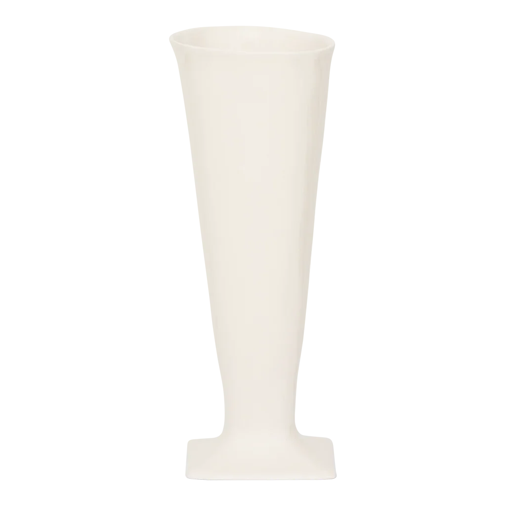 Mette Vase Keramik Weiß