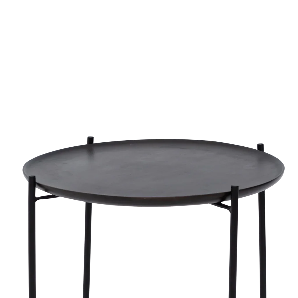 Fez Couchtisch mit Tablett Klein Shizu Schwarz