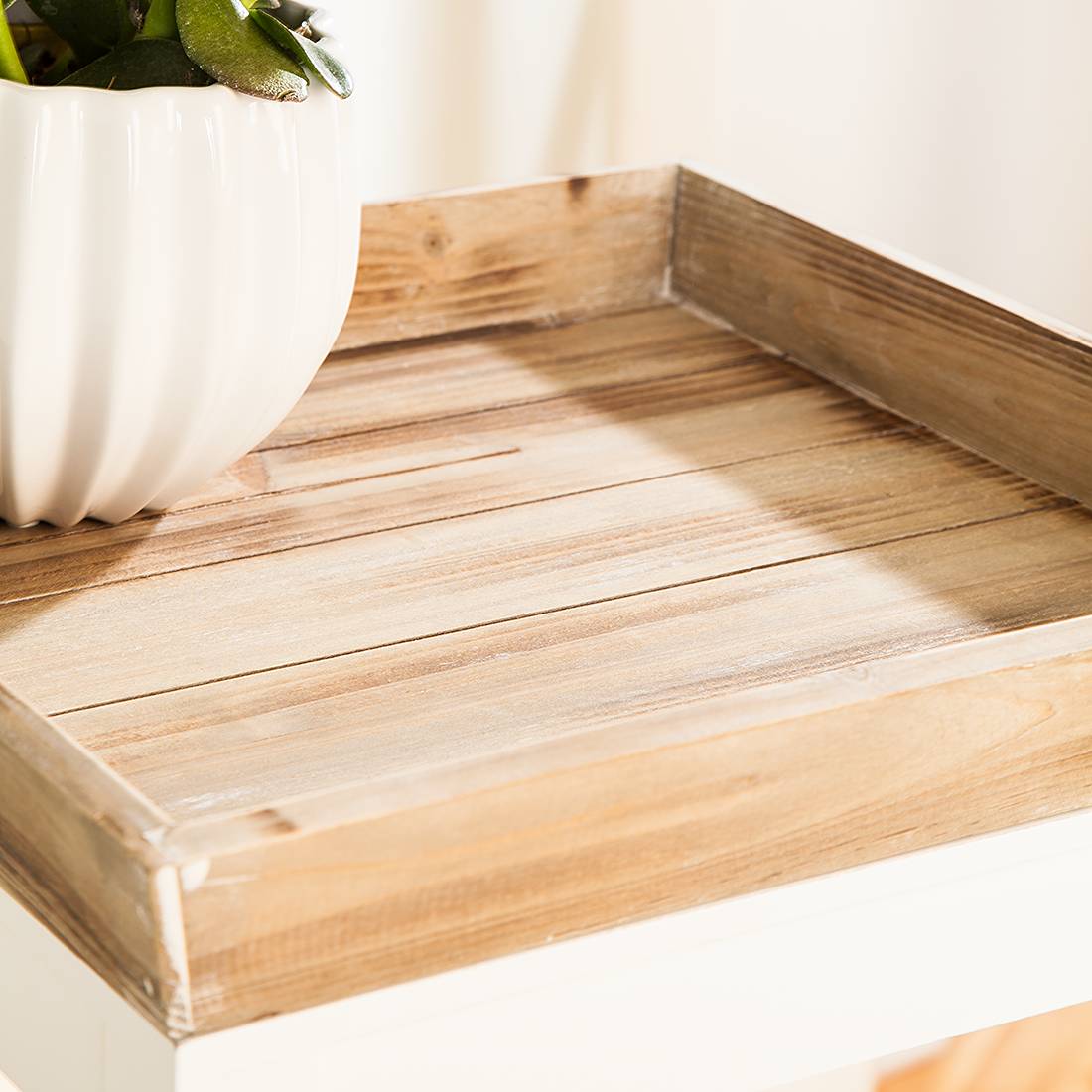 Beach House N0.01 Side Table White