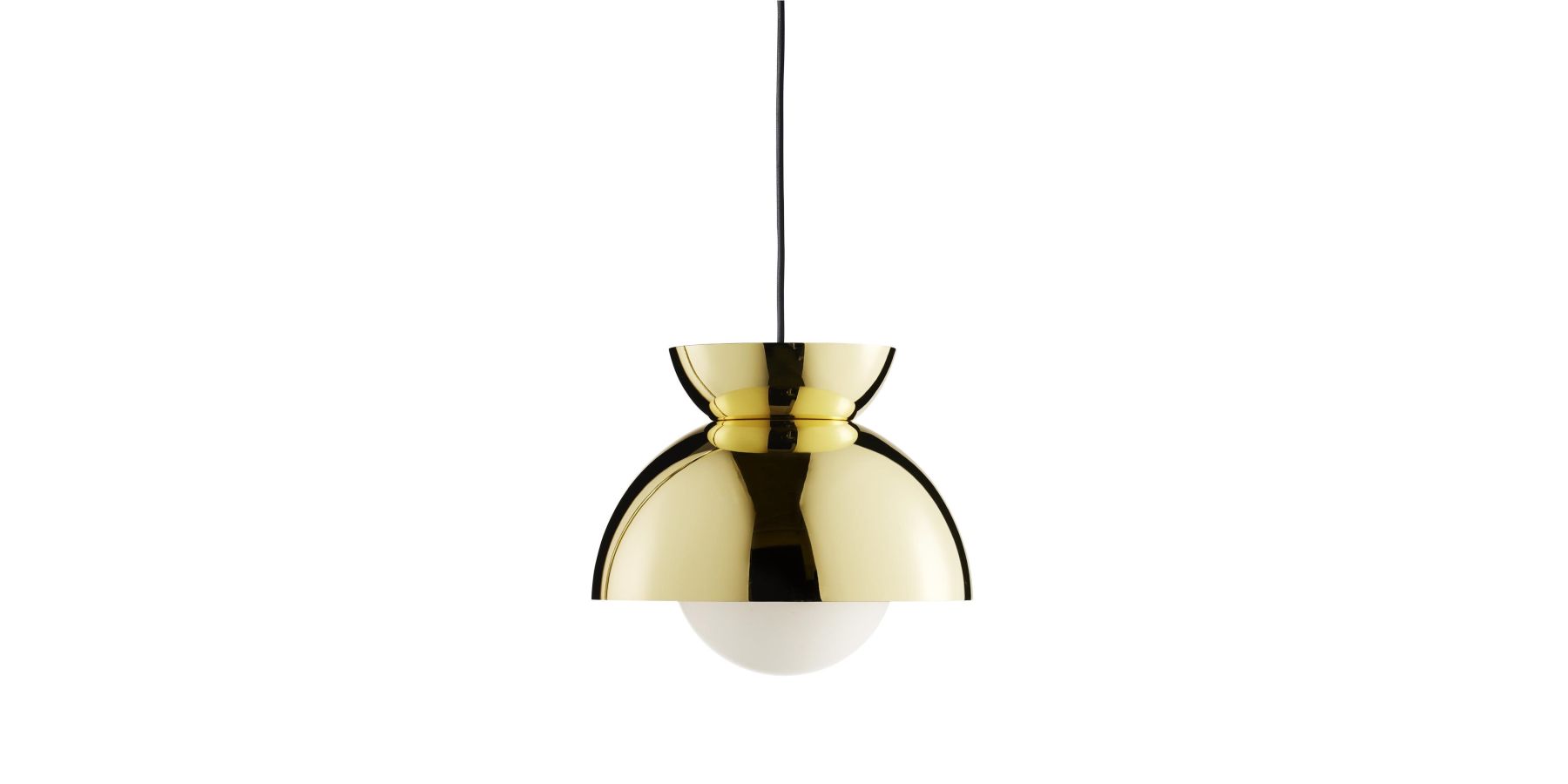 Butterfly Pendant Light Brass Gold Look