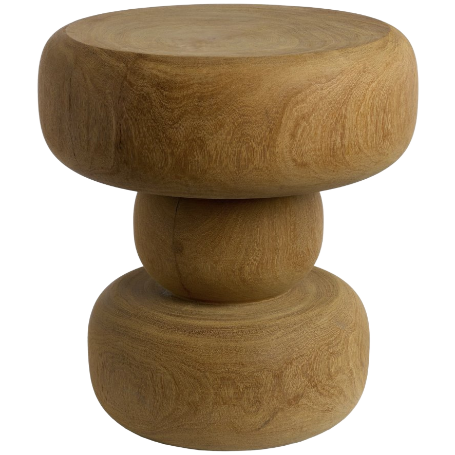 In Between stool wood brown