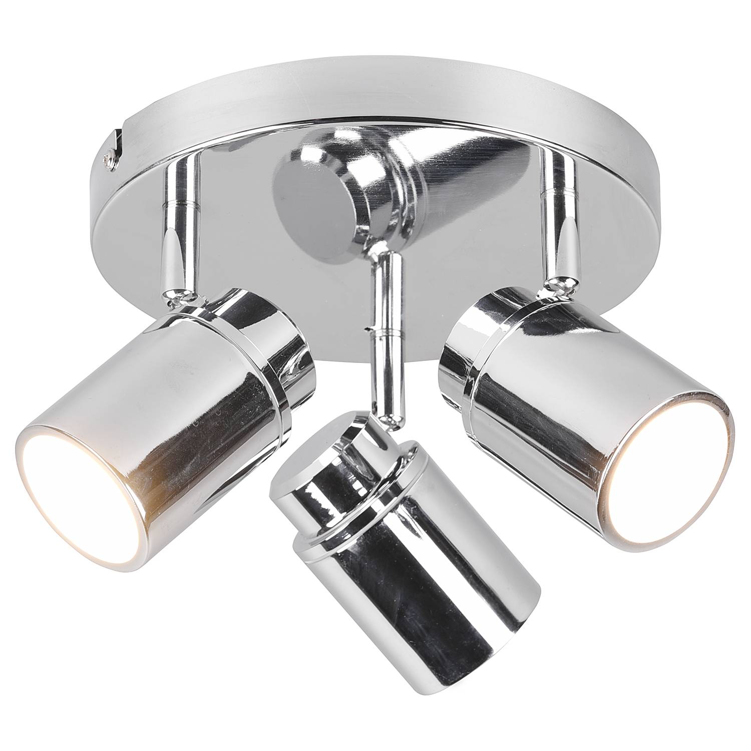 Angelo Ceiling Light 3-bulb Iron Silver