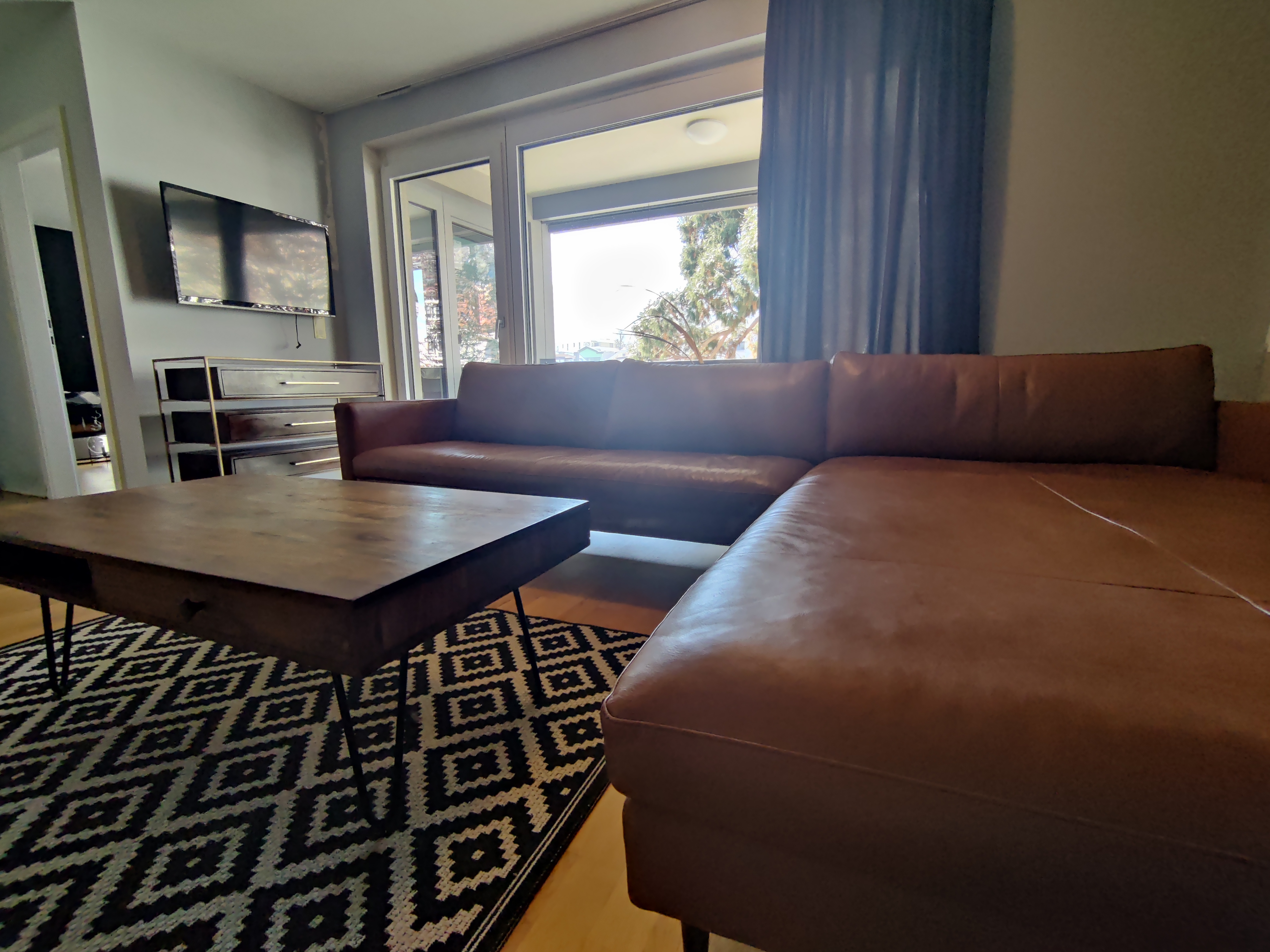 Daybed Sofa 3-seater Brown