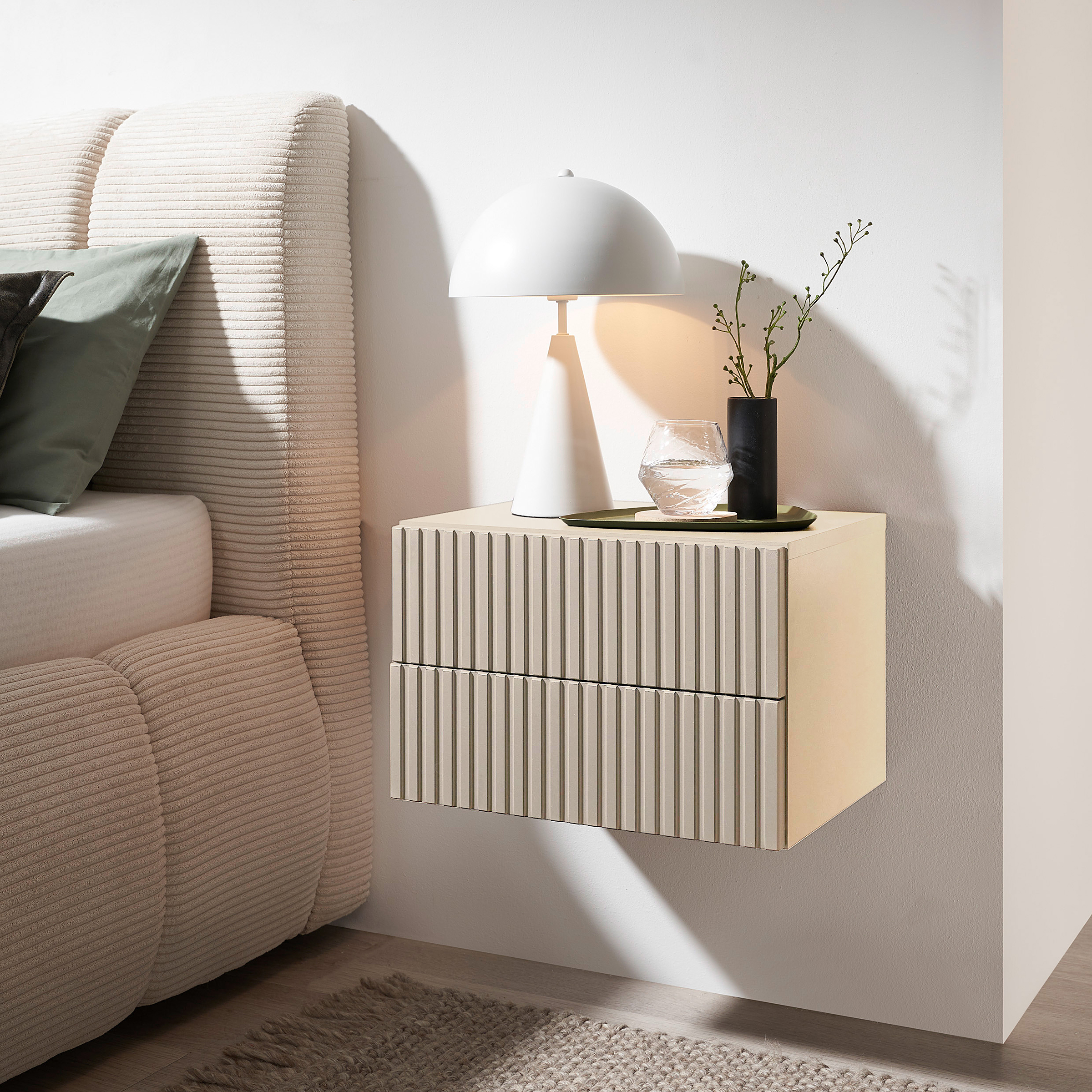 Narella Hanging Nightstand Natural