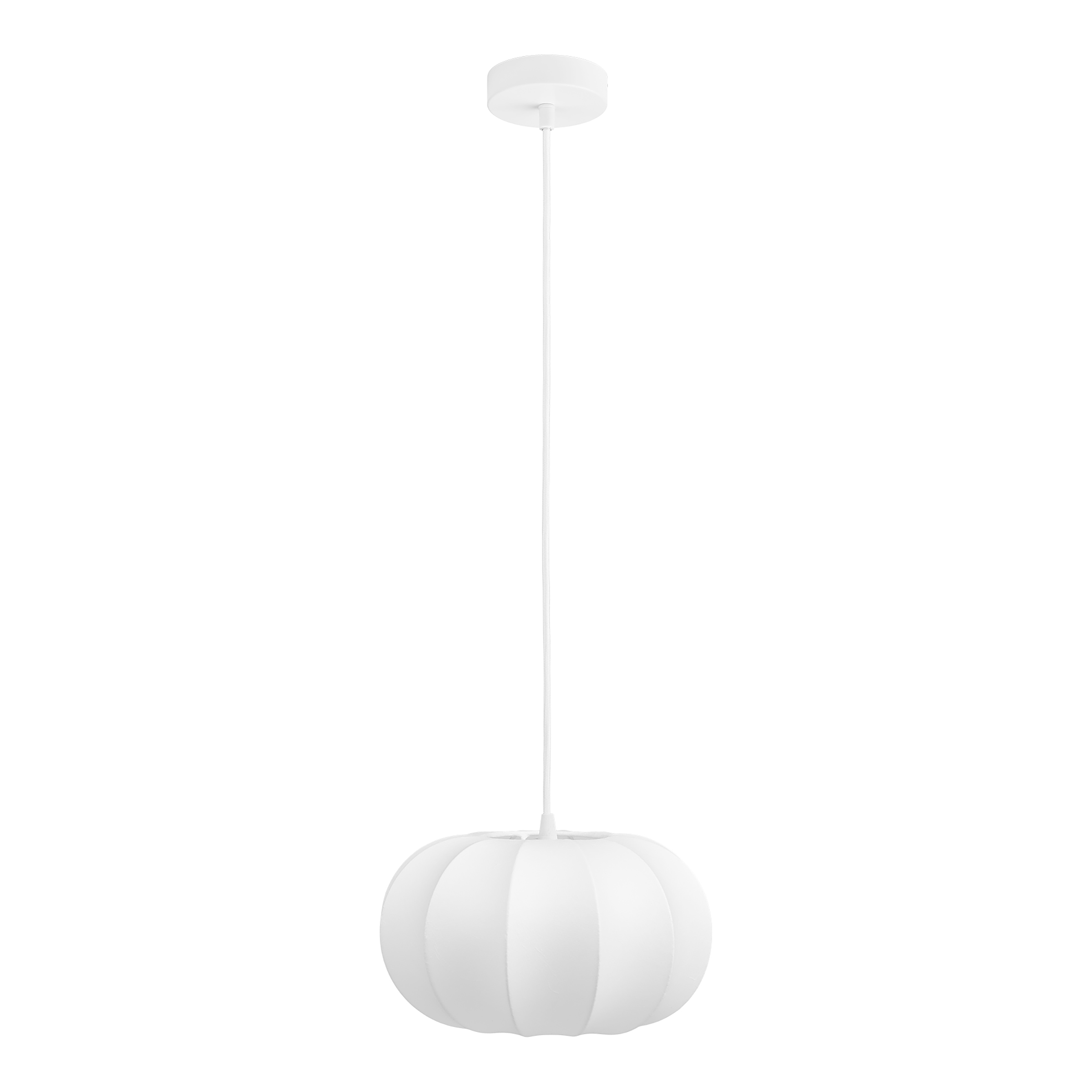 Oslov Pendant Light Resin Steel White