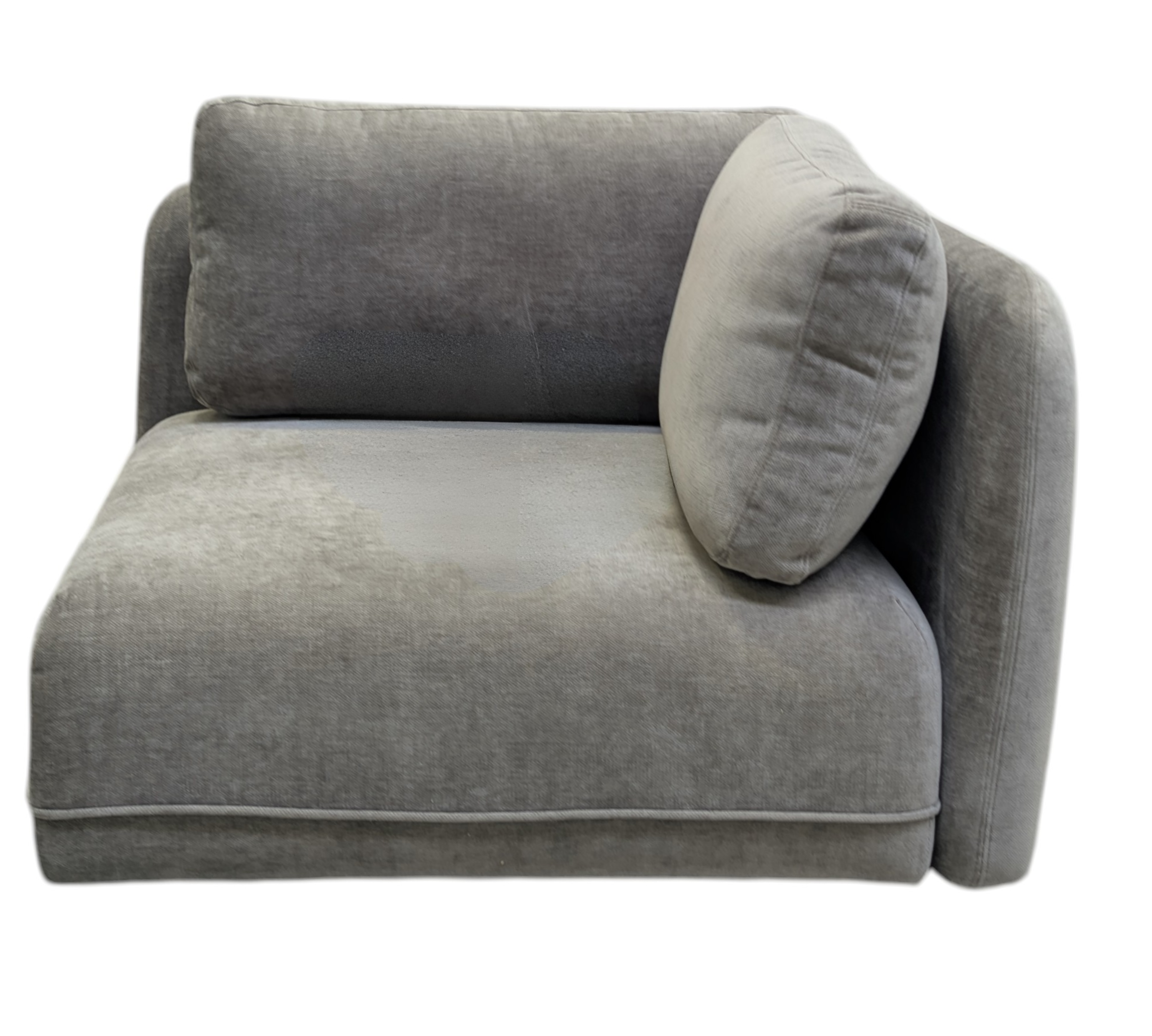 Ellis removable armrest module Planet Grey Green