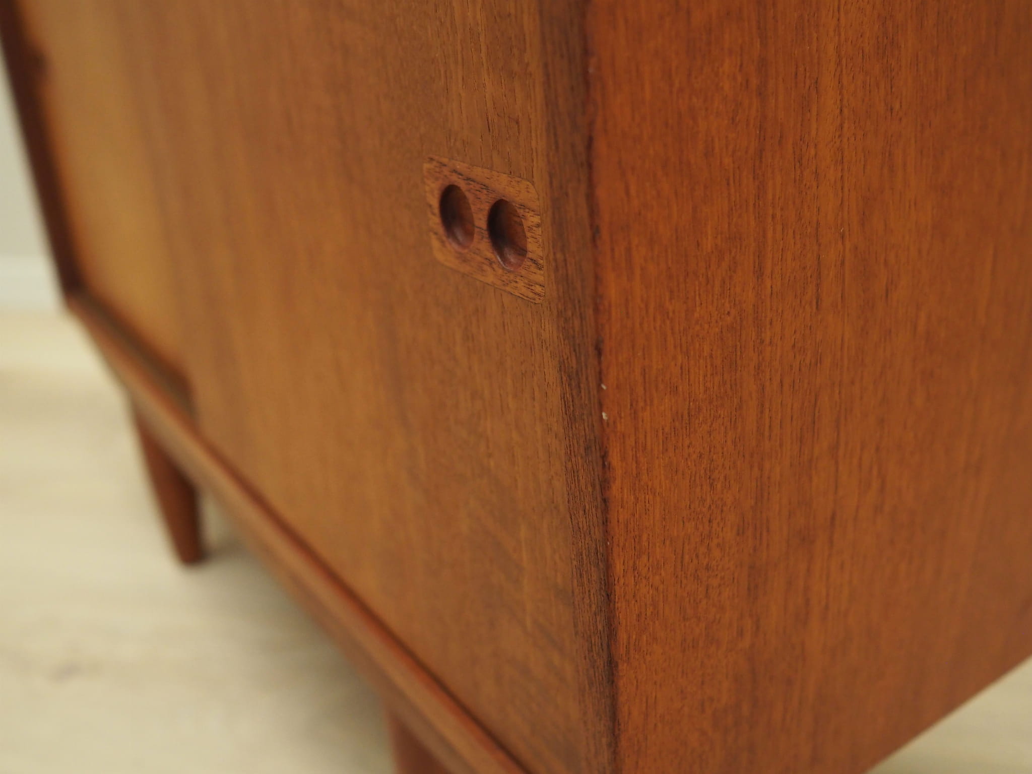 Vintage cabinet teak brown 1960s