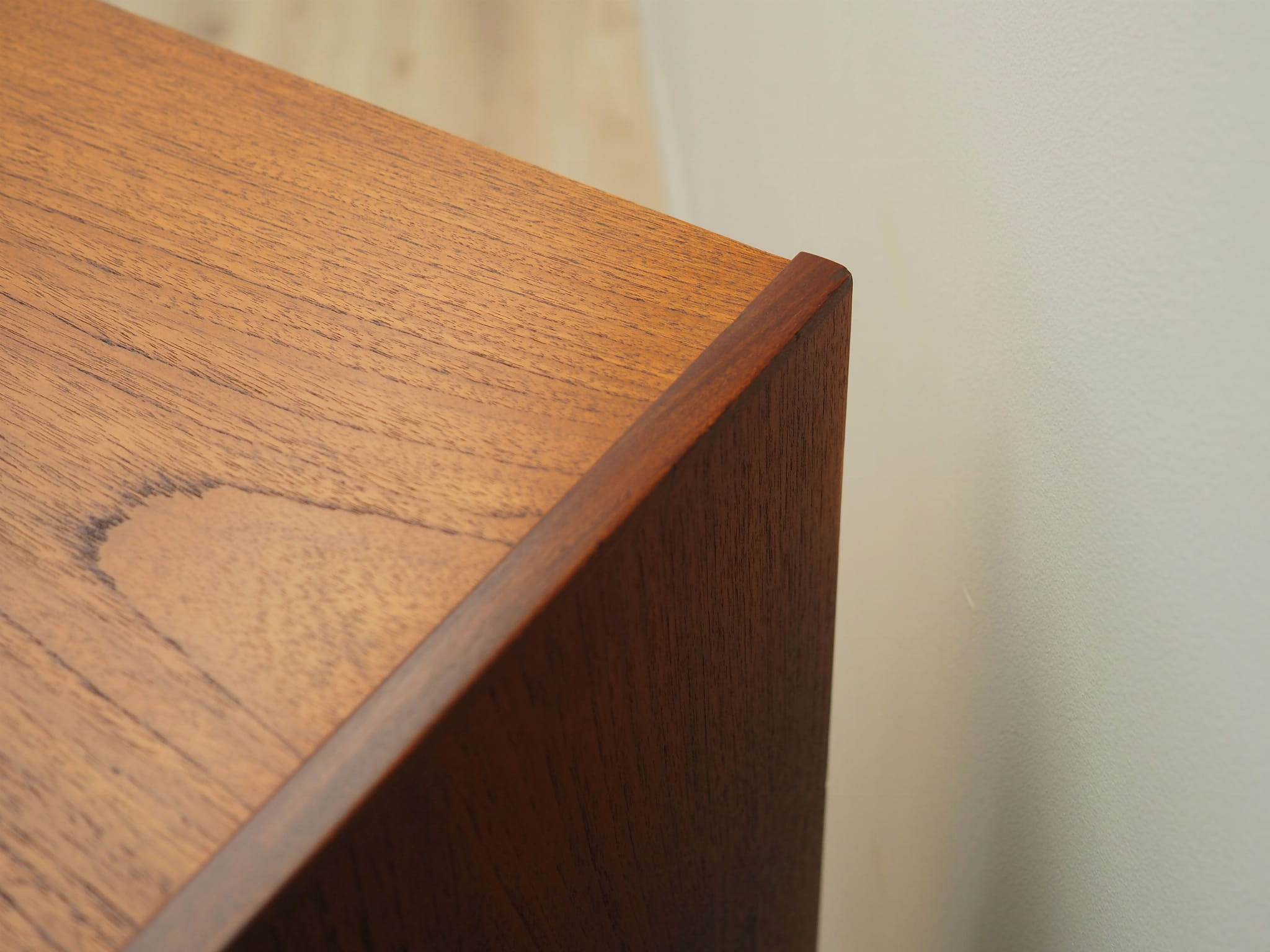 Vintage sideboard teak wood brown 1960s
