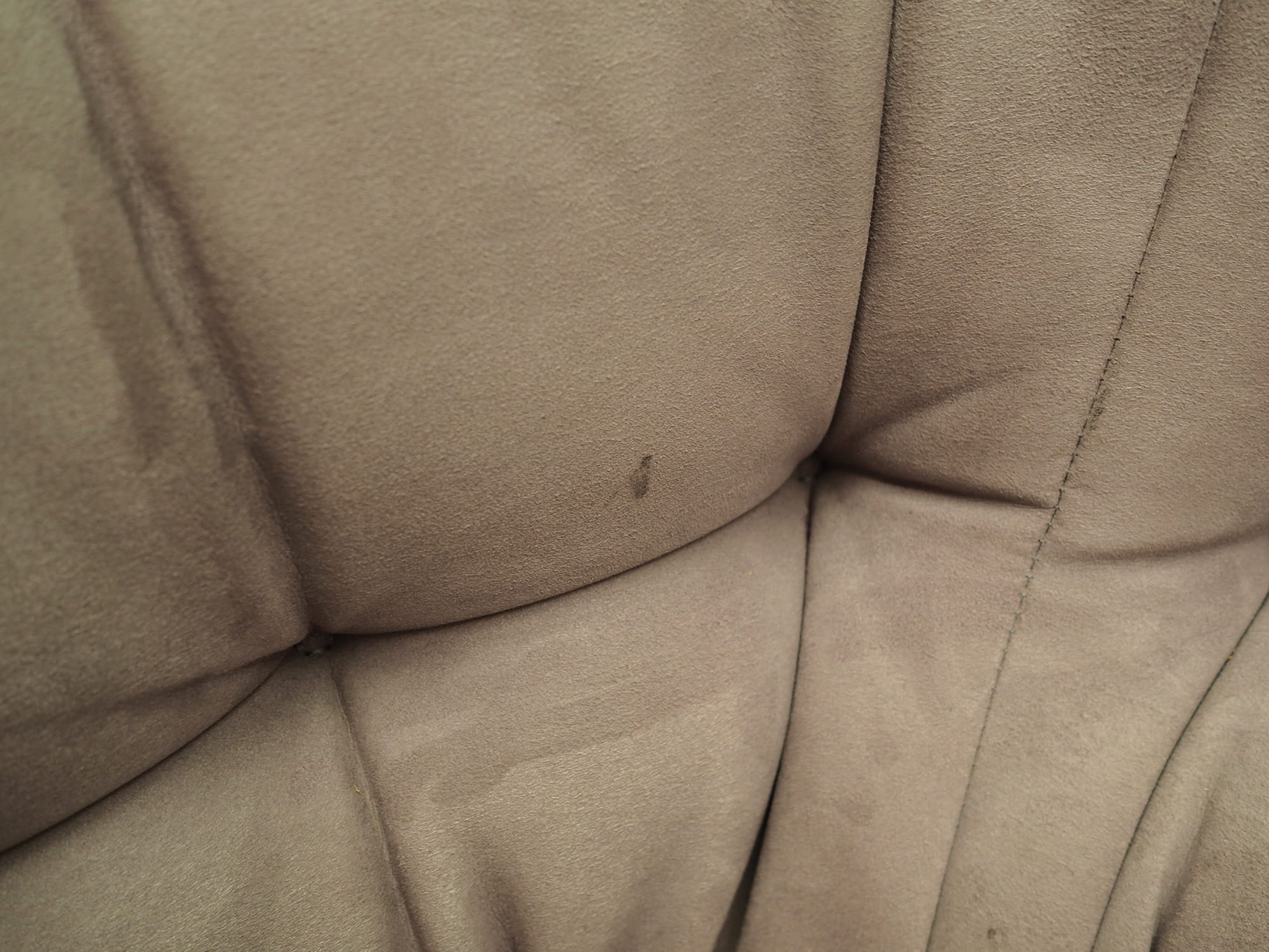 Vintage Sofa Velvet Wood Purple 1970s