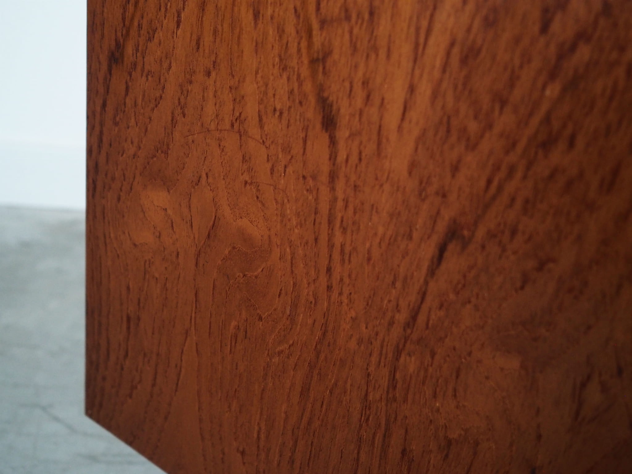 Vintage chest of drawers Teak wood Brown 1960s