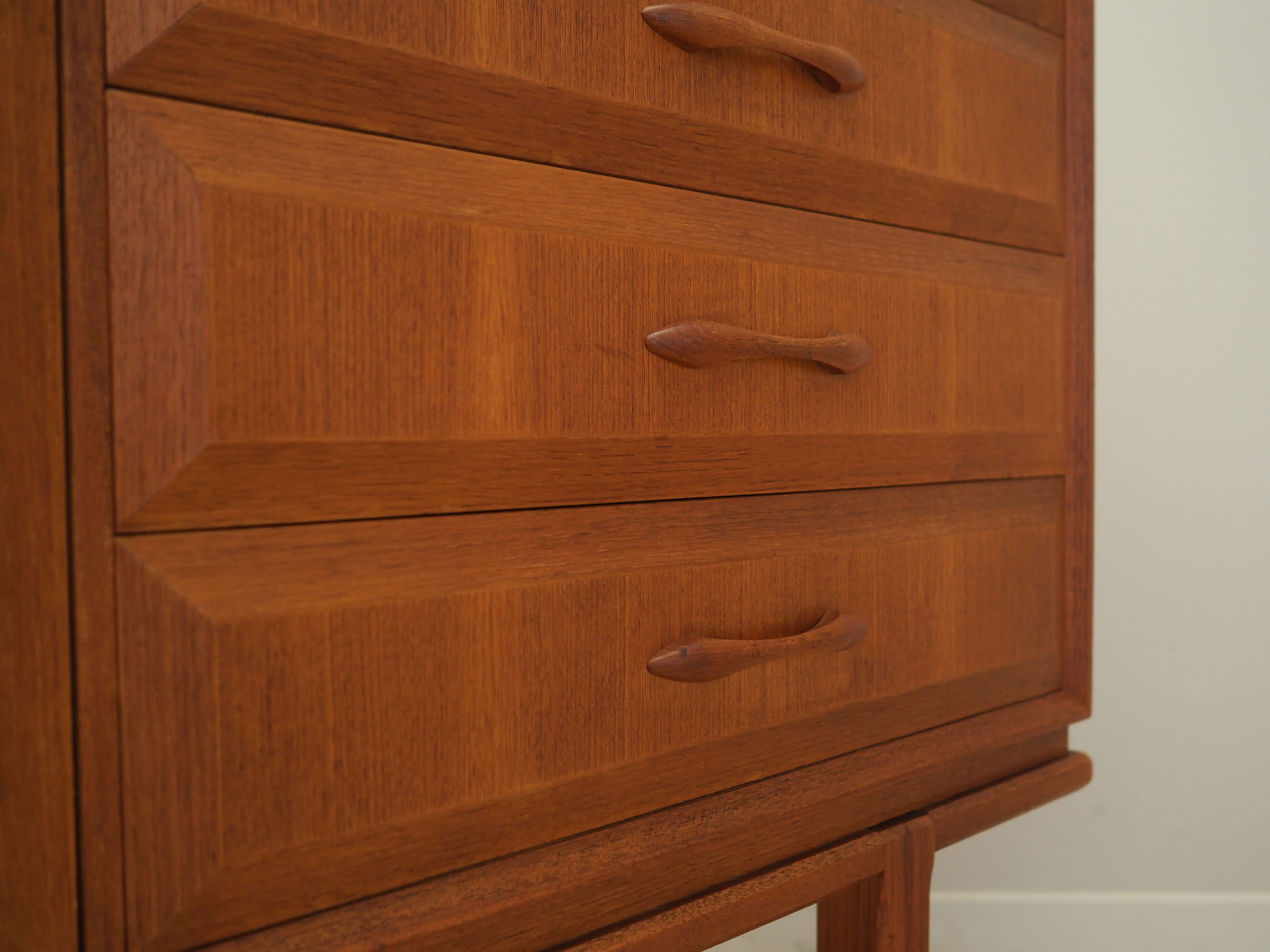 Vintage Sideboard Teakholz Braun 1960er Jahre
