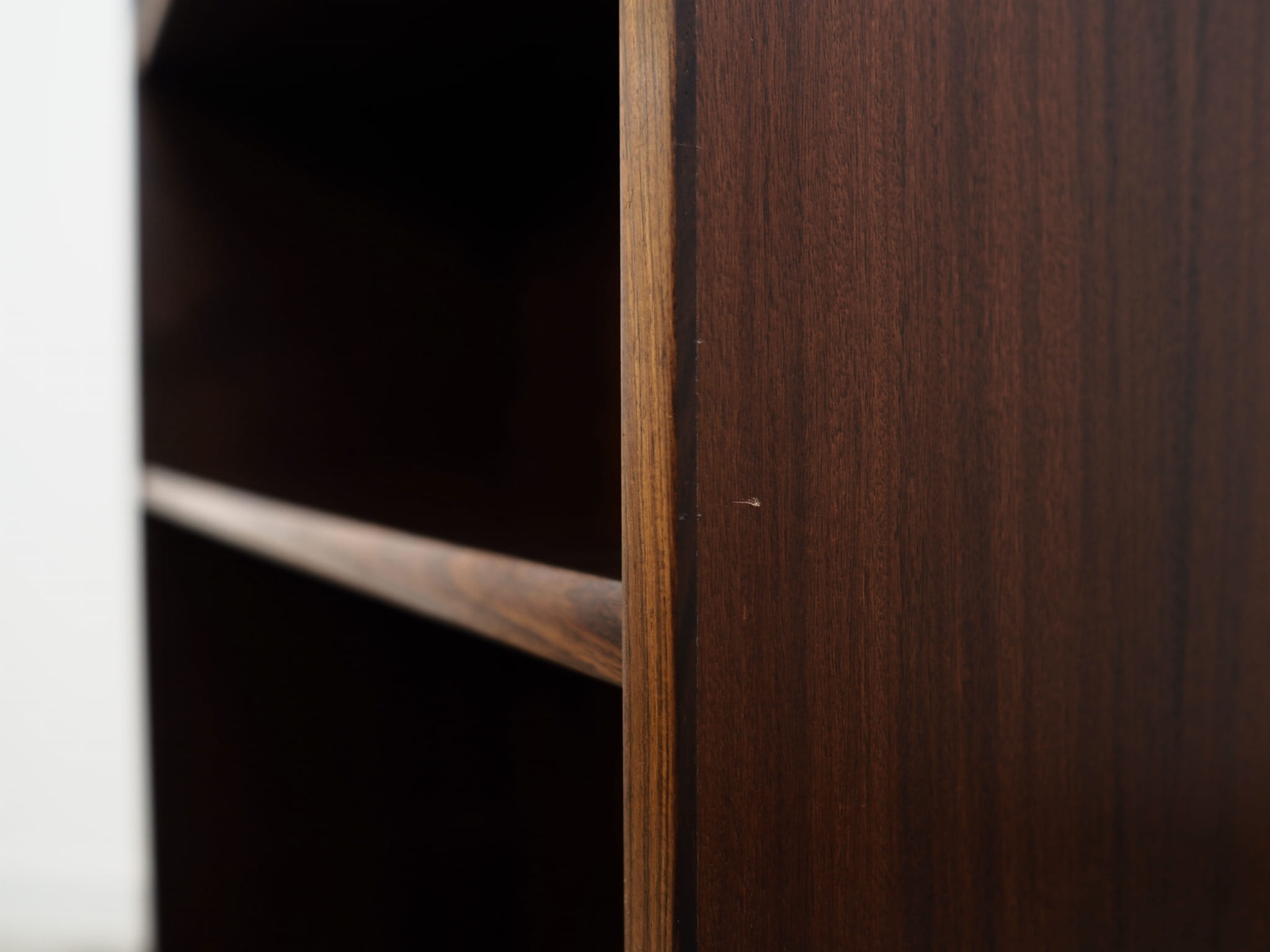 Mahogany Buchregal 1970 Jahre