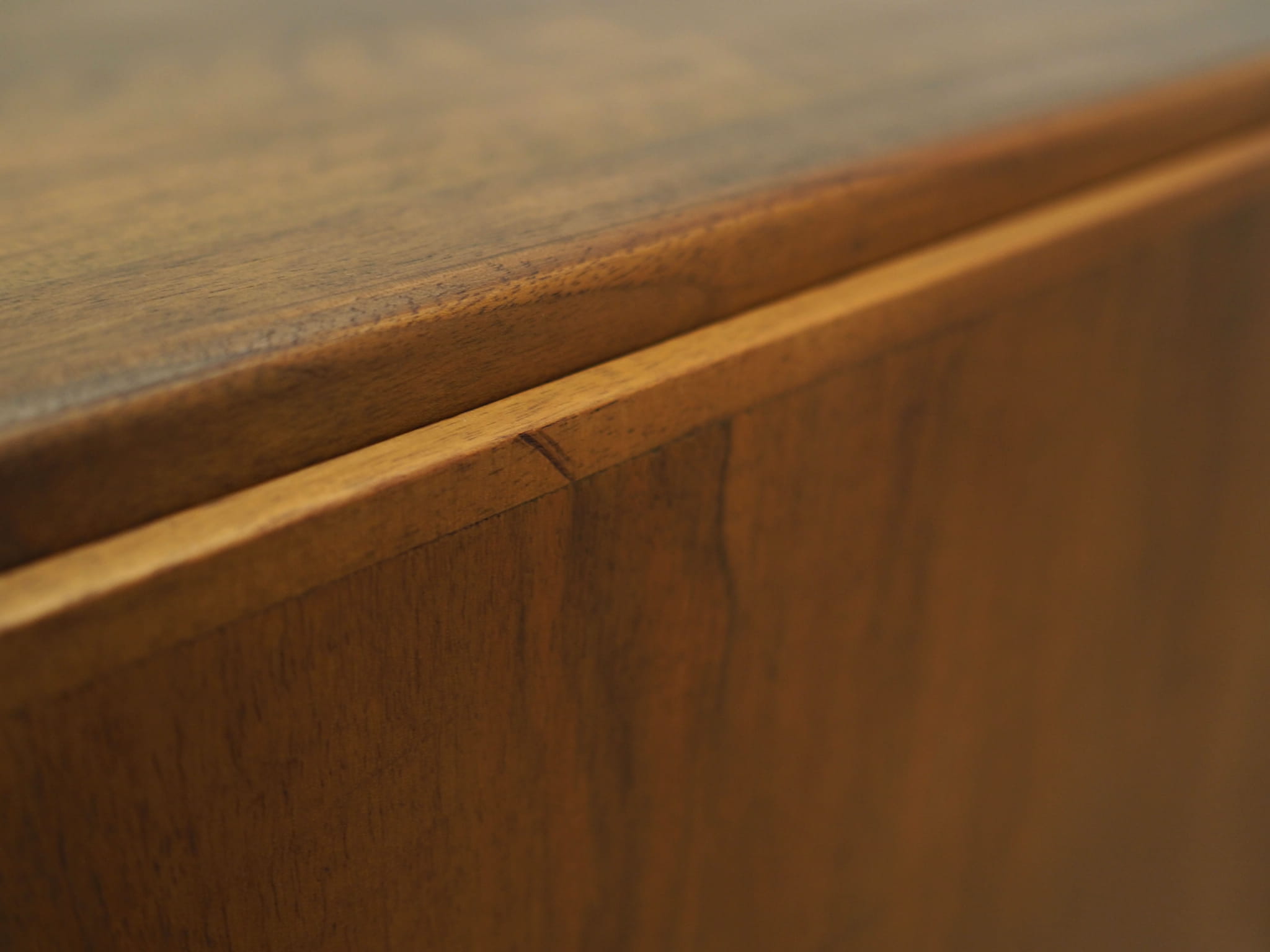 Vintage cabinet walnut brown 1960s