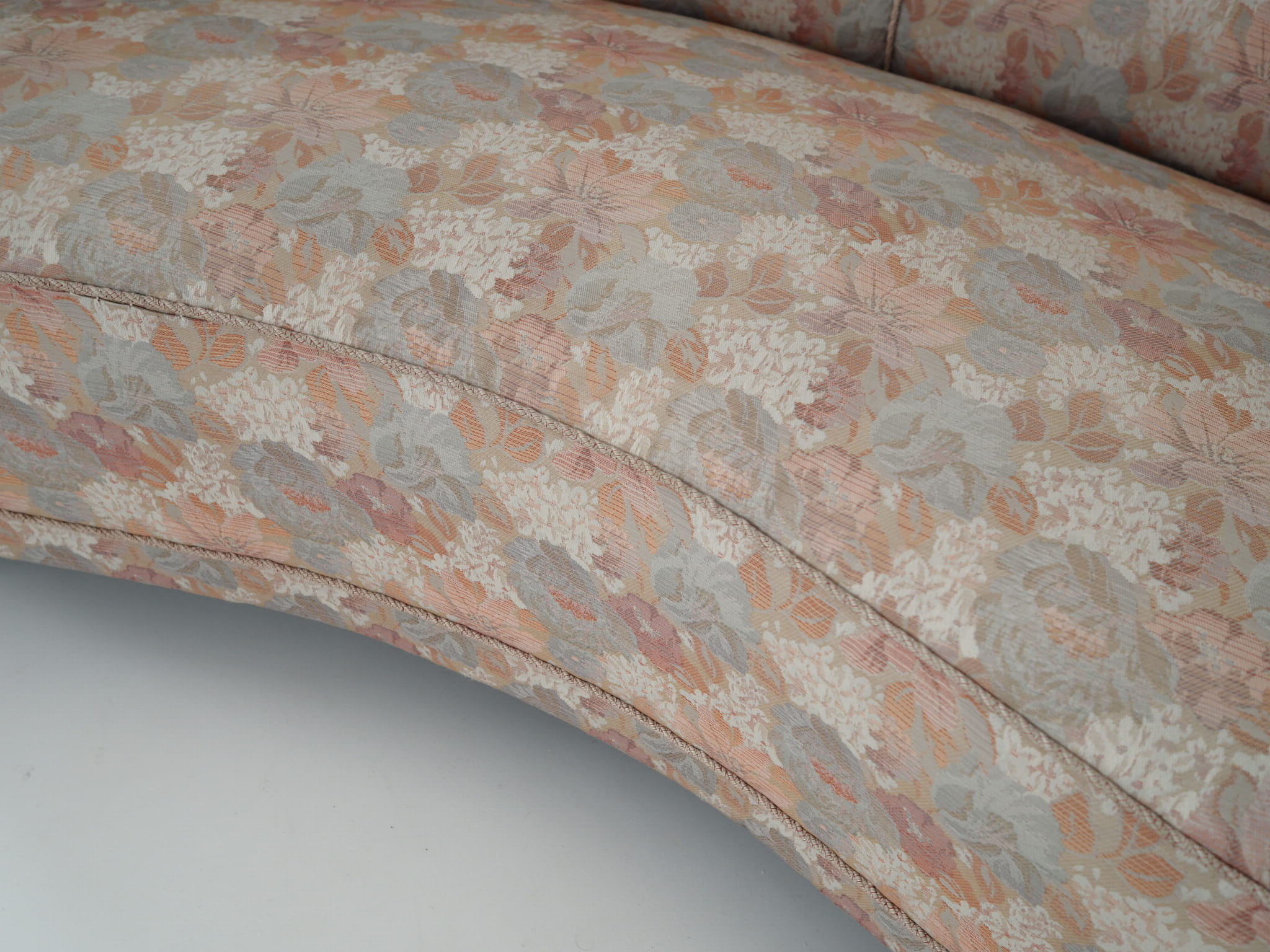 Vintage Sofa Beechwood Textile Multicolored 1970s