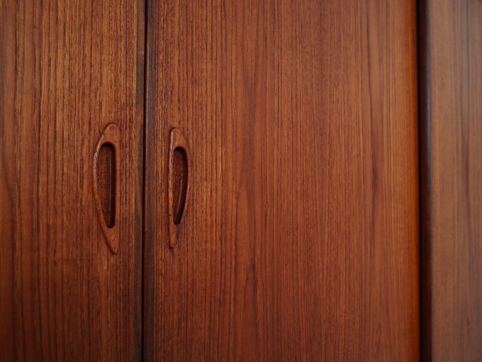 Vintage Sideboard Teak Wood Brown 1970s