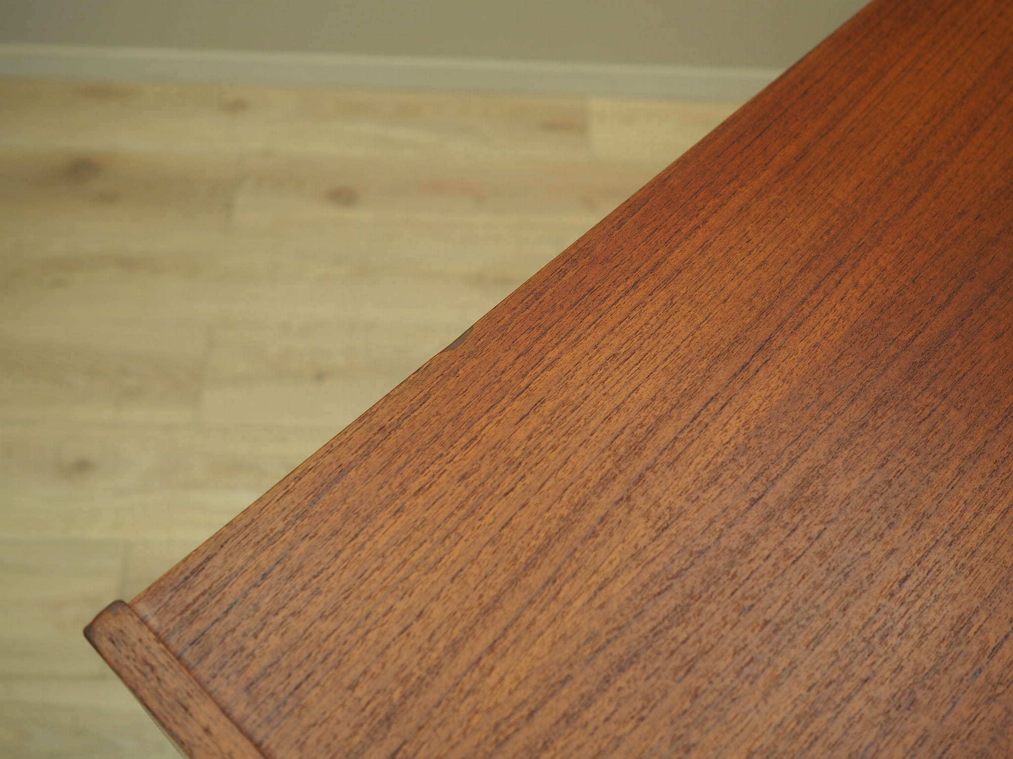Vintage sideboard teak wood brown 1960s