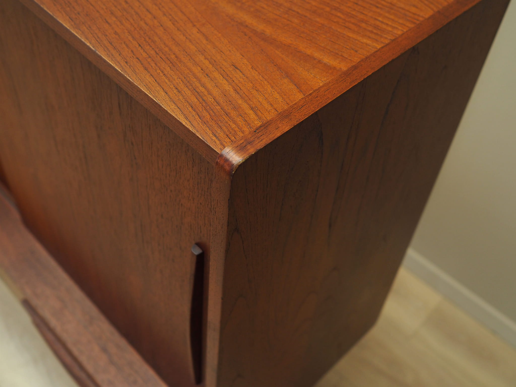 Vintage sideboard teak wood brown 1960s