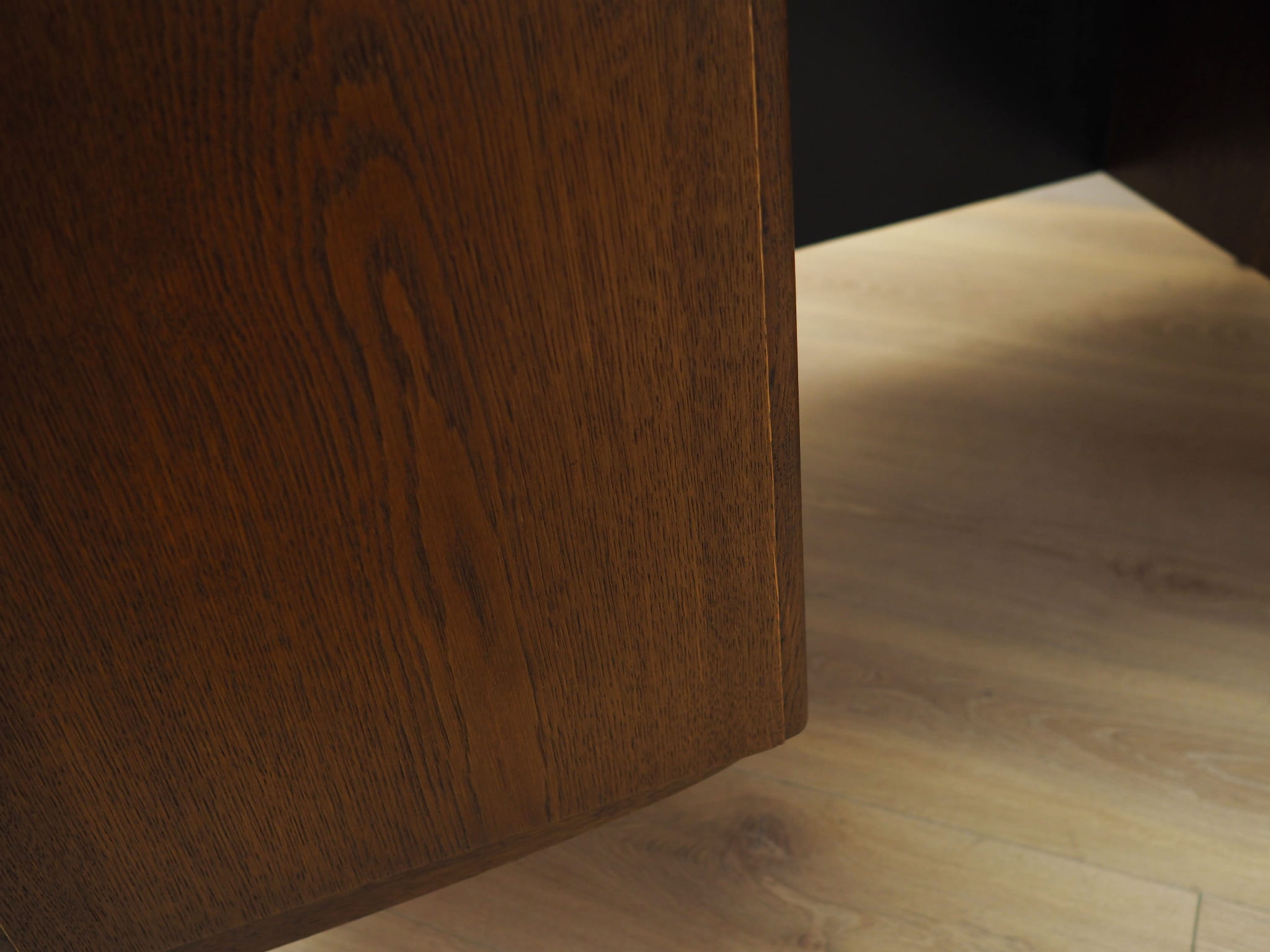 Schreibtisch Holz Braun 1970er Jahre 
