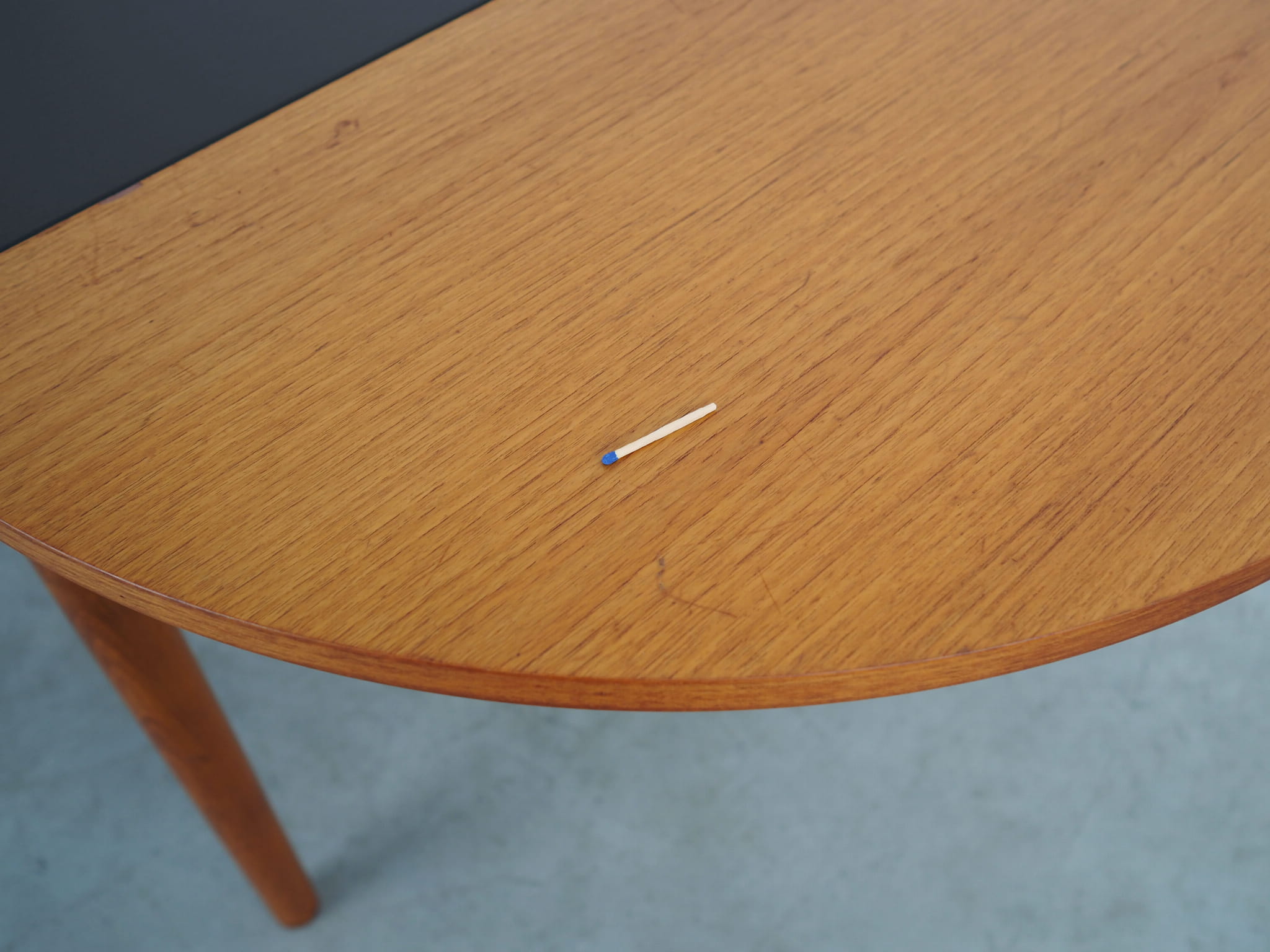 Vintage dining table Teak brown 1970s