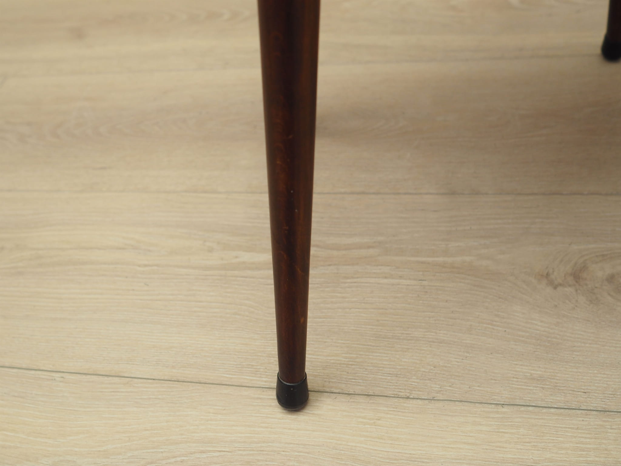 Vintage Stool Teak Brown 1970s
