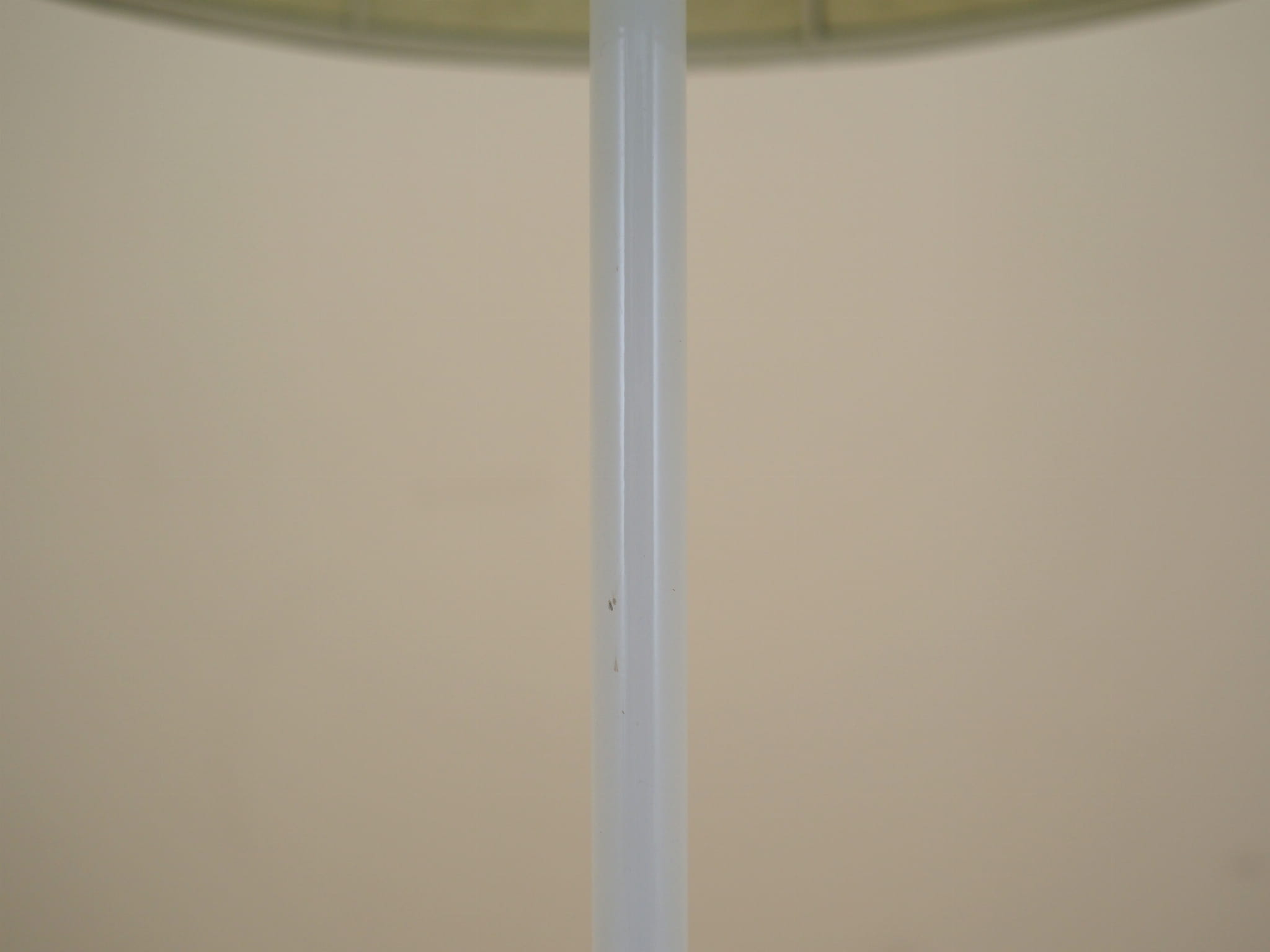 Vintage floor lamp Metal Fabric Green 1970s