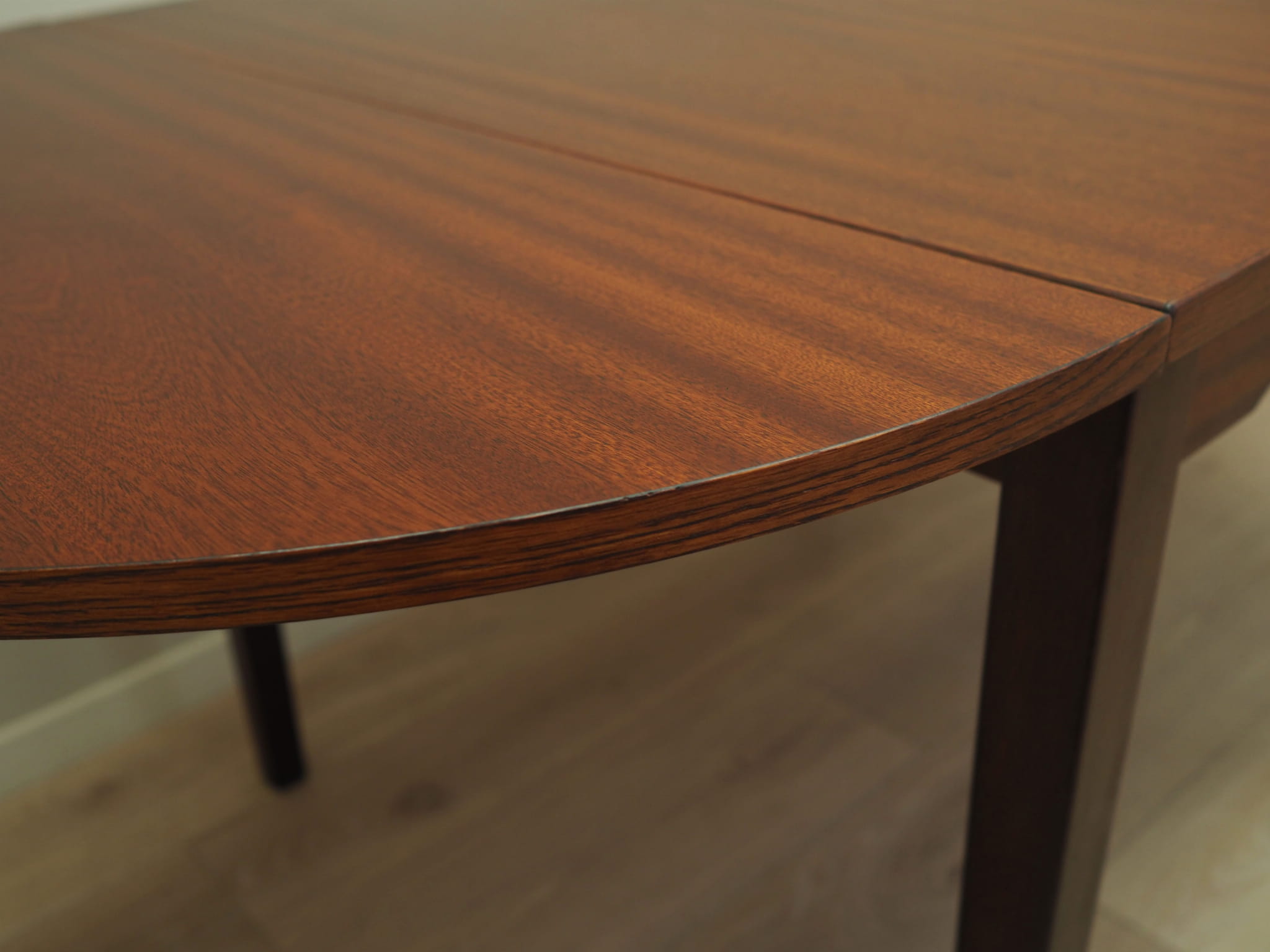 Vintage Table Mahogany Brown 1970s