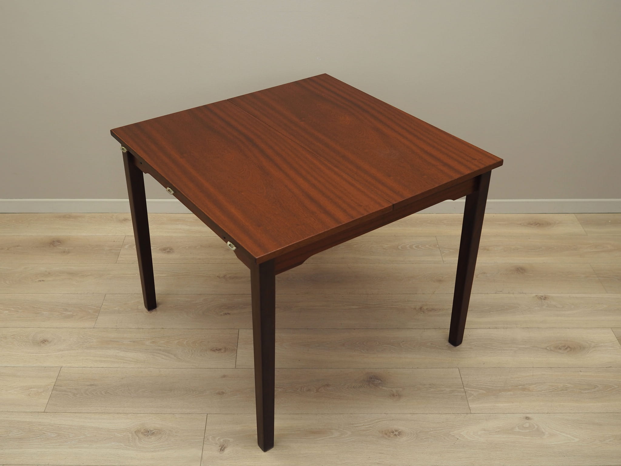 Vintage Table Mahogany Brown 1970s