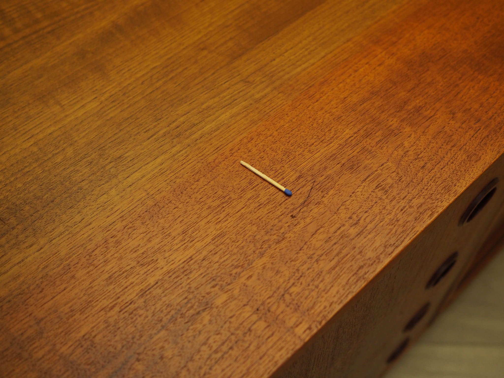 Vintage Sideboard Teakholz Braun 1970er Jahre