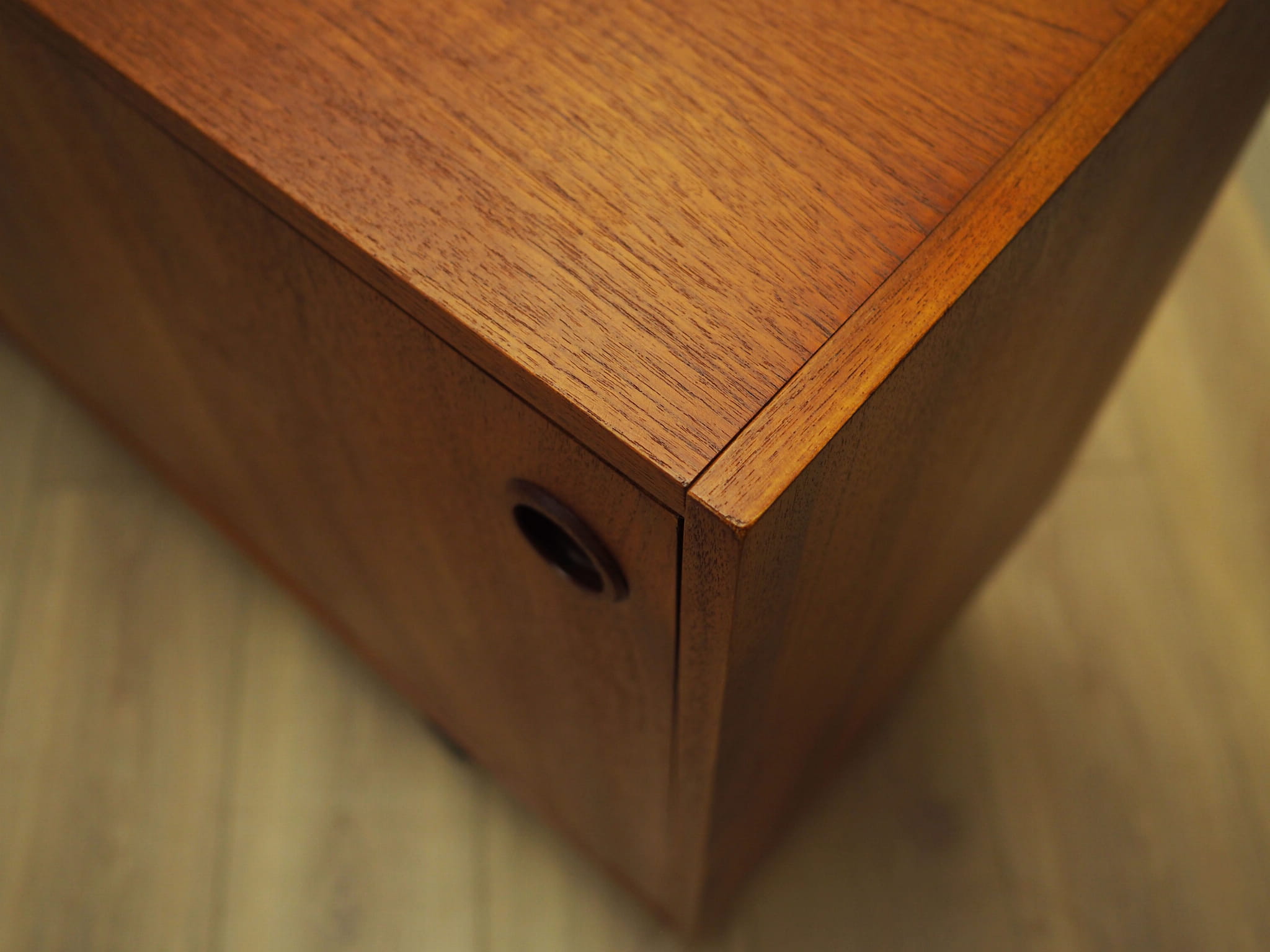 Vintage Sideboard legno di teak marrone anni '70