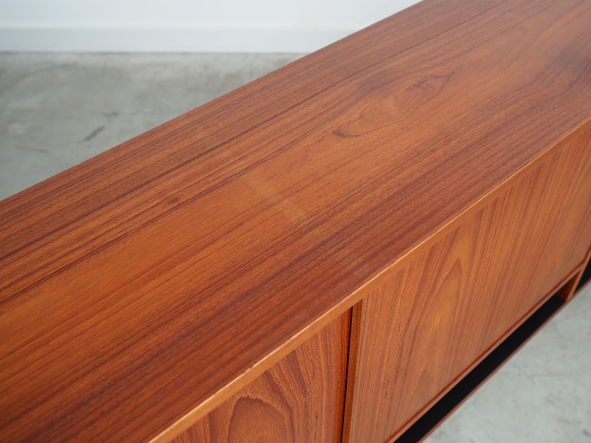 Vintage Sideboard Teakholz Braun 1970er Jahre