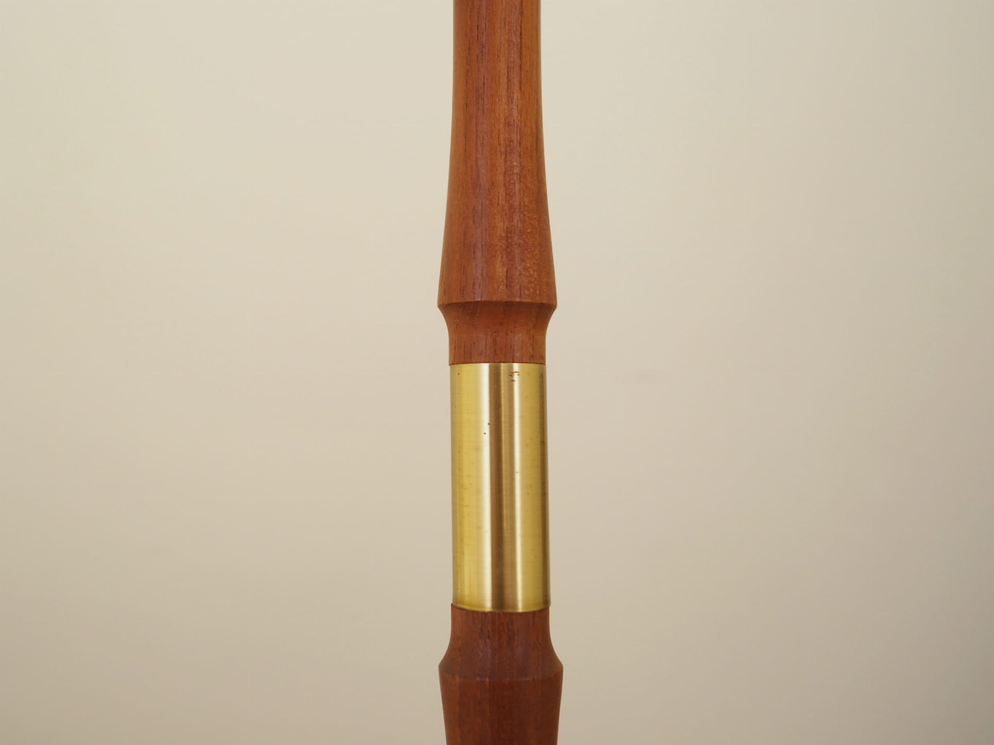 Stehlampe Holz Metall Mehrfarbig 1970er Jahre