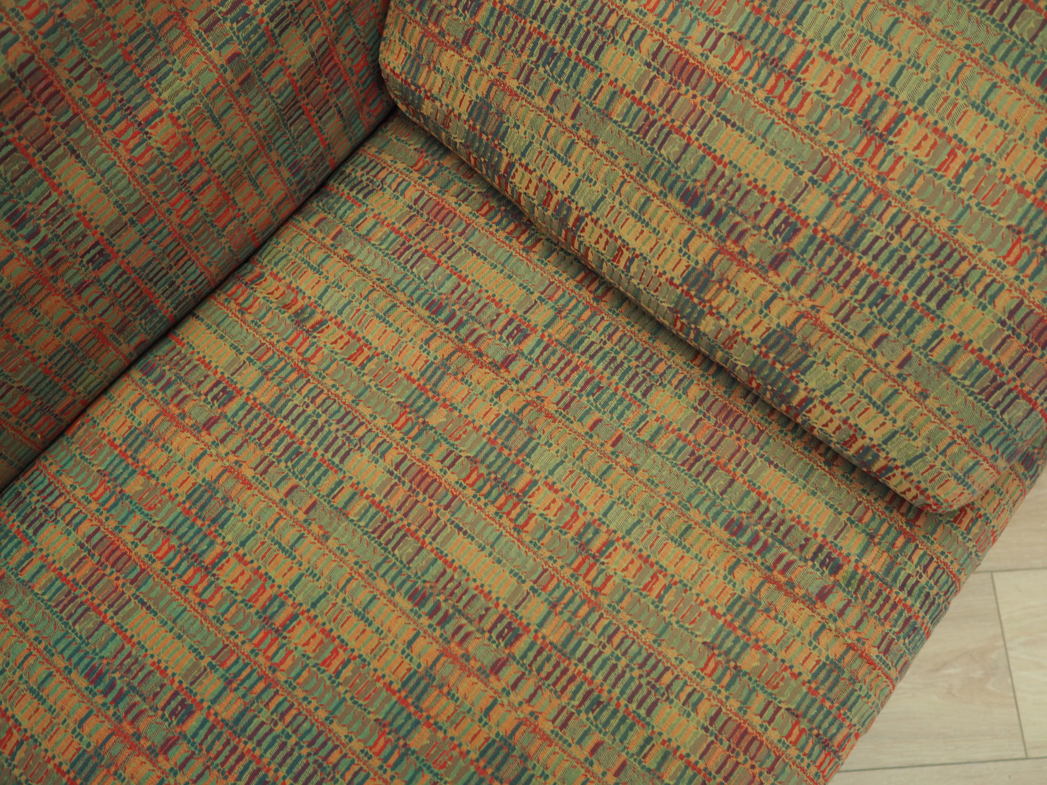 2-seater sofa brown 1960s