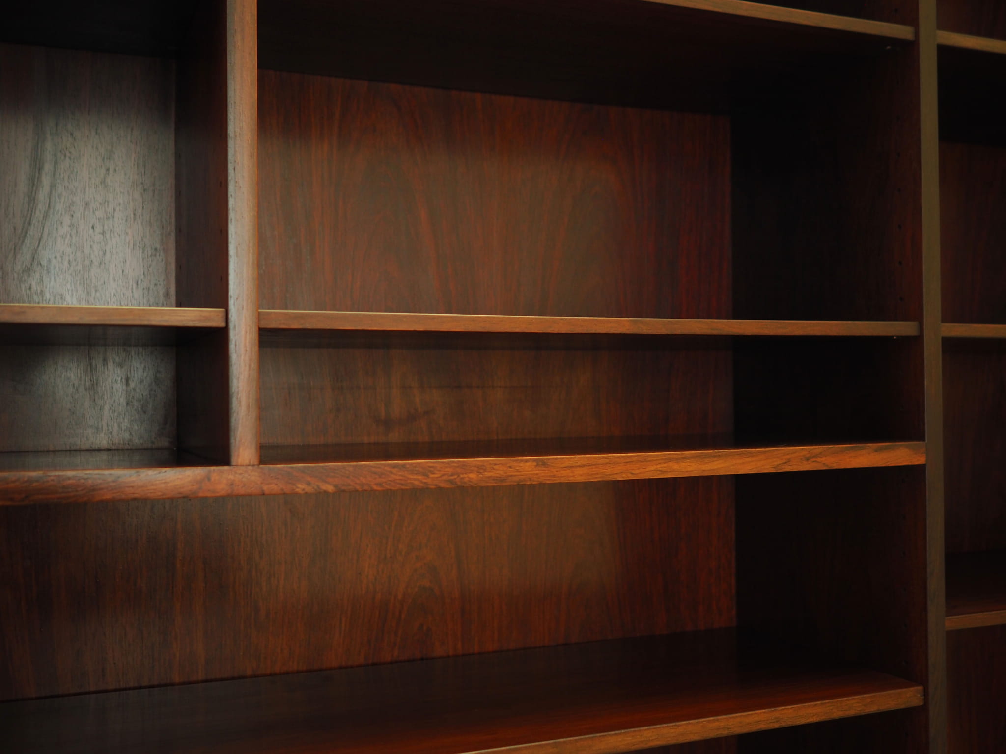Mahogany Bücherregal 1970 Jahre