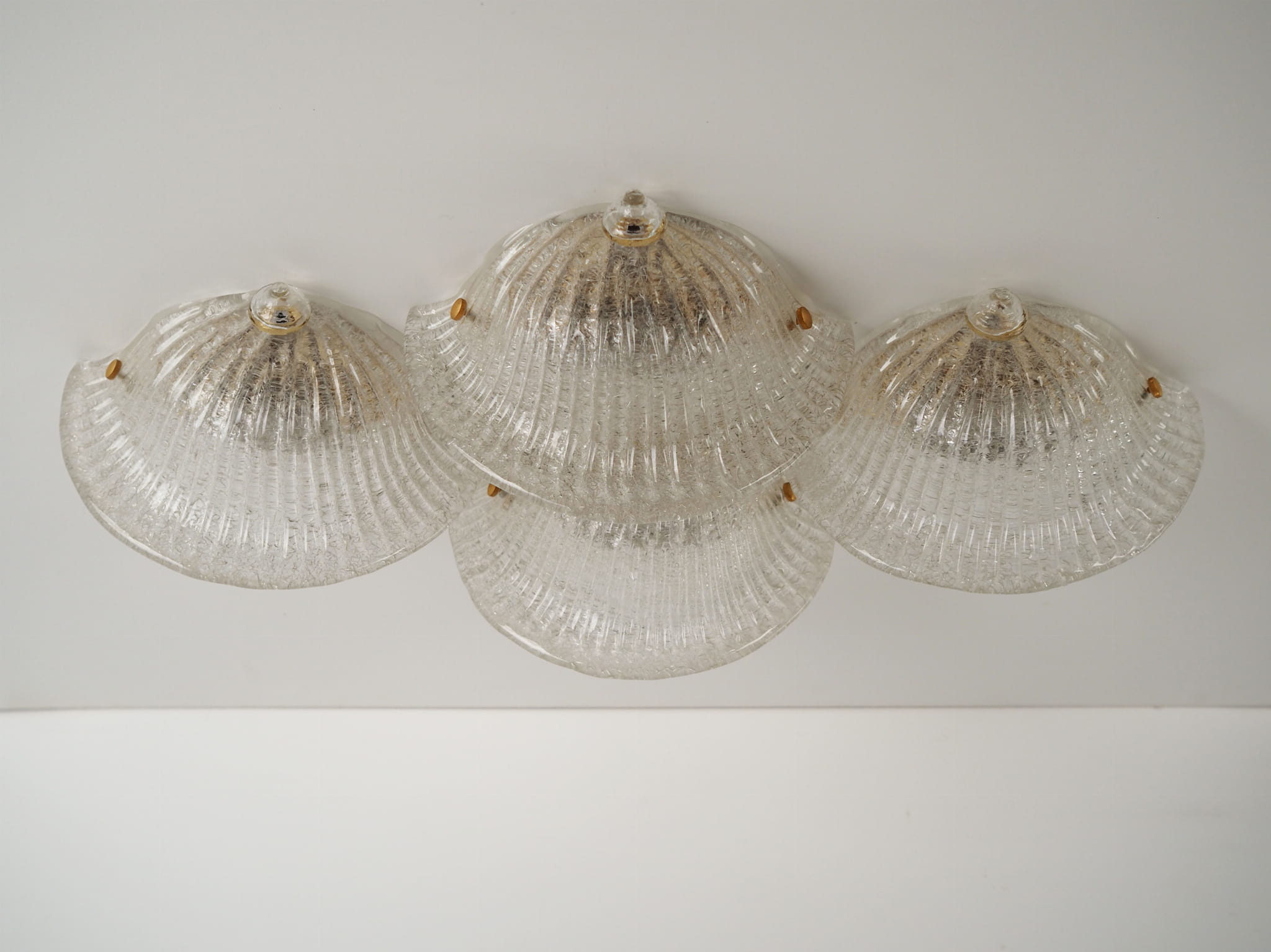 Wandlampe Muranoglas 1970er Jahre