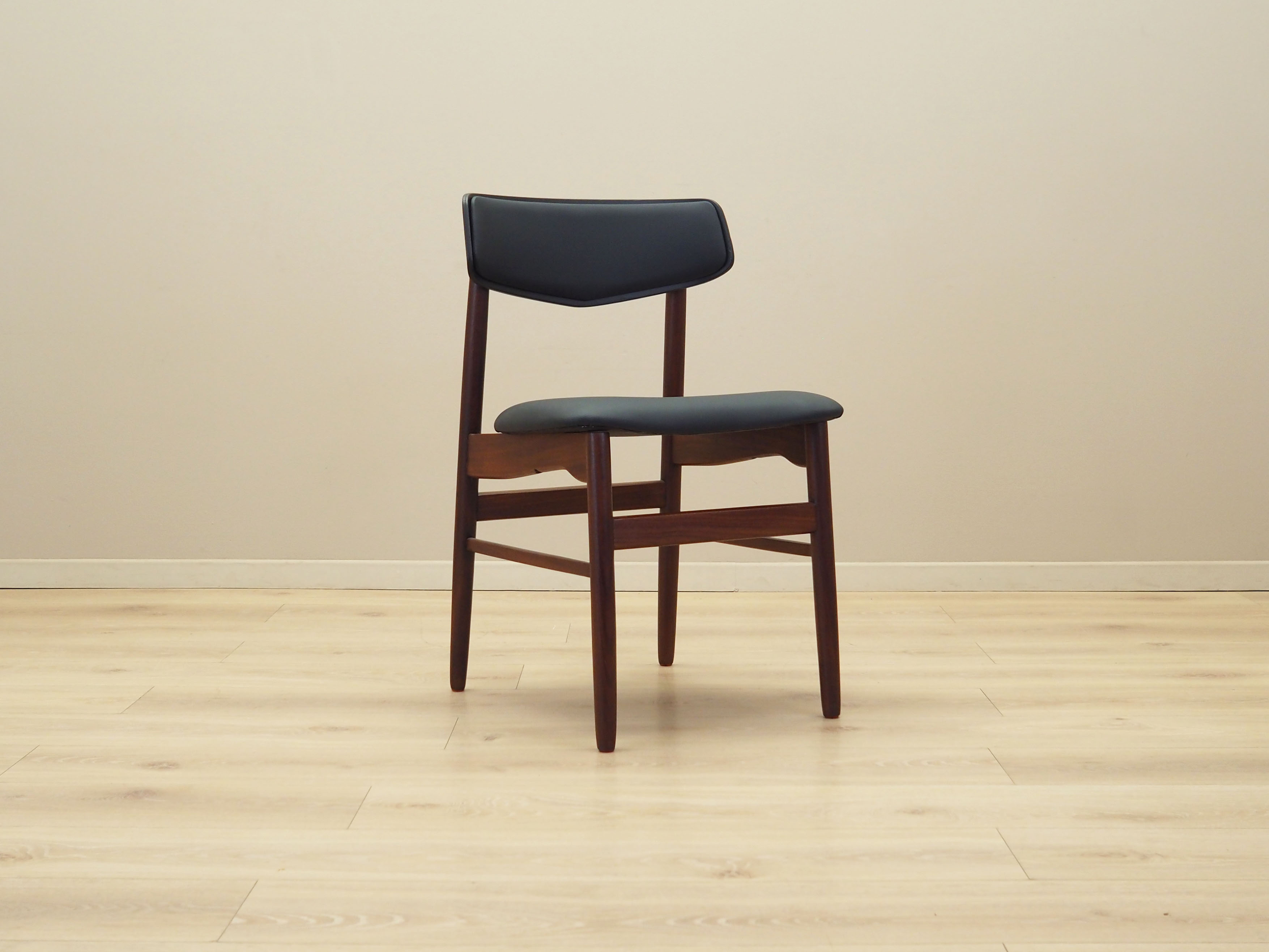 4x Vintage Dining Chair Teak Wood 1960s