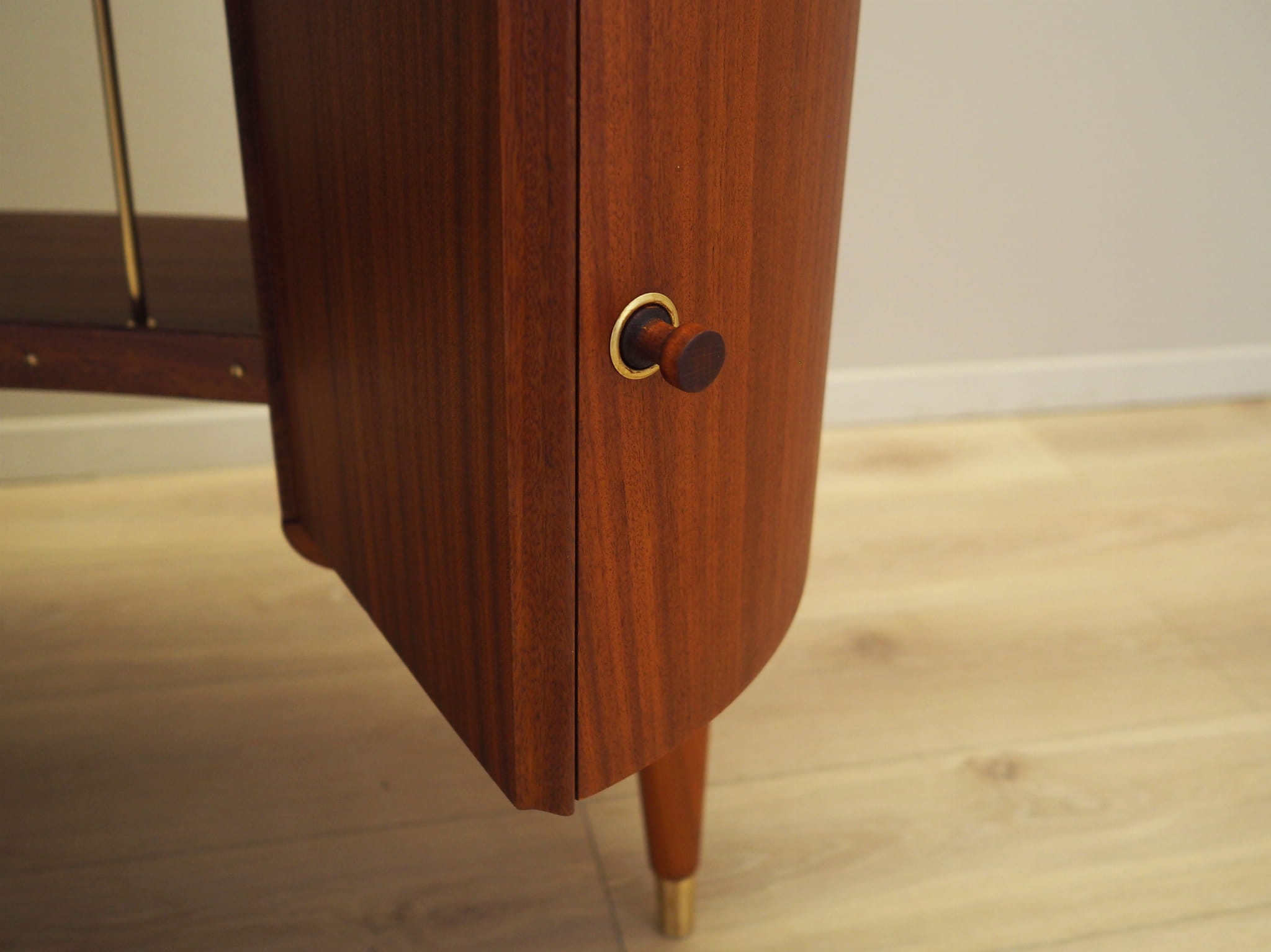 Mahogany Schreibtisch 1960 Jahre