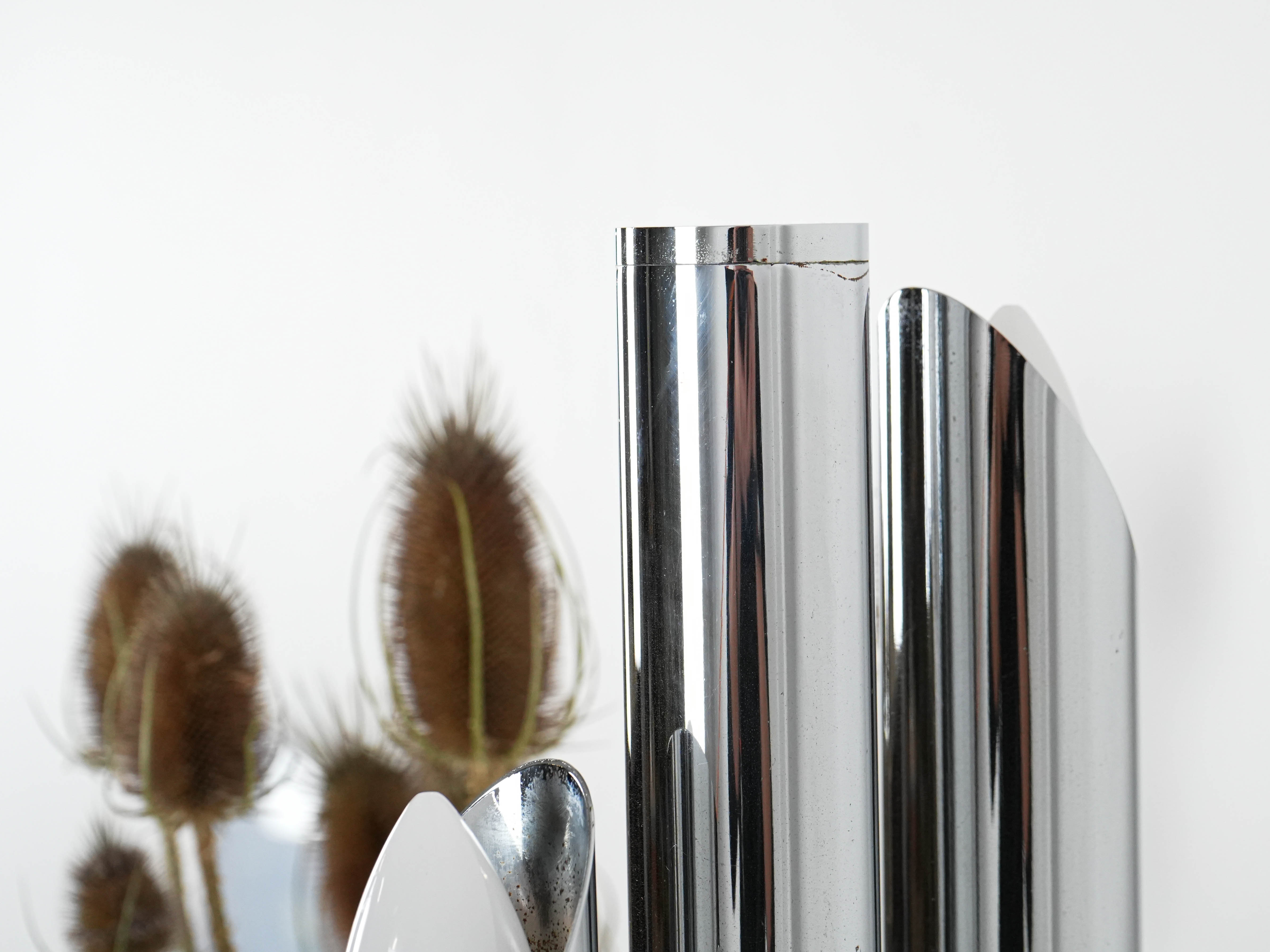 Space Age Stehlampe Metall