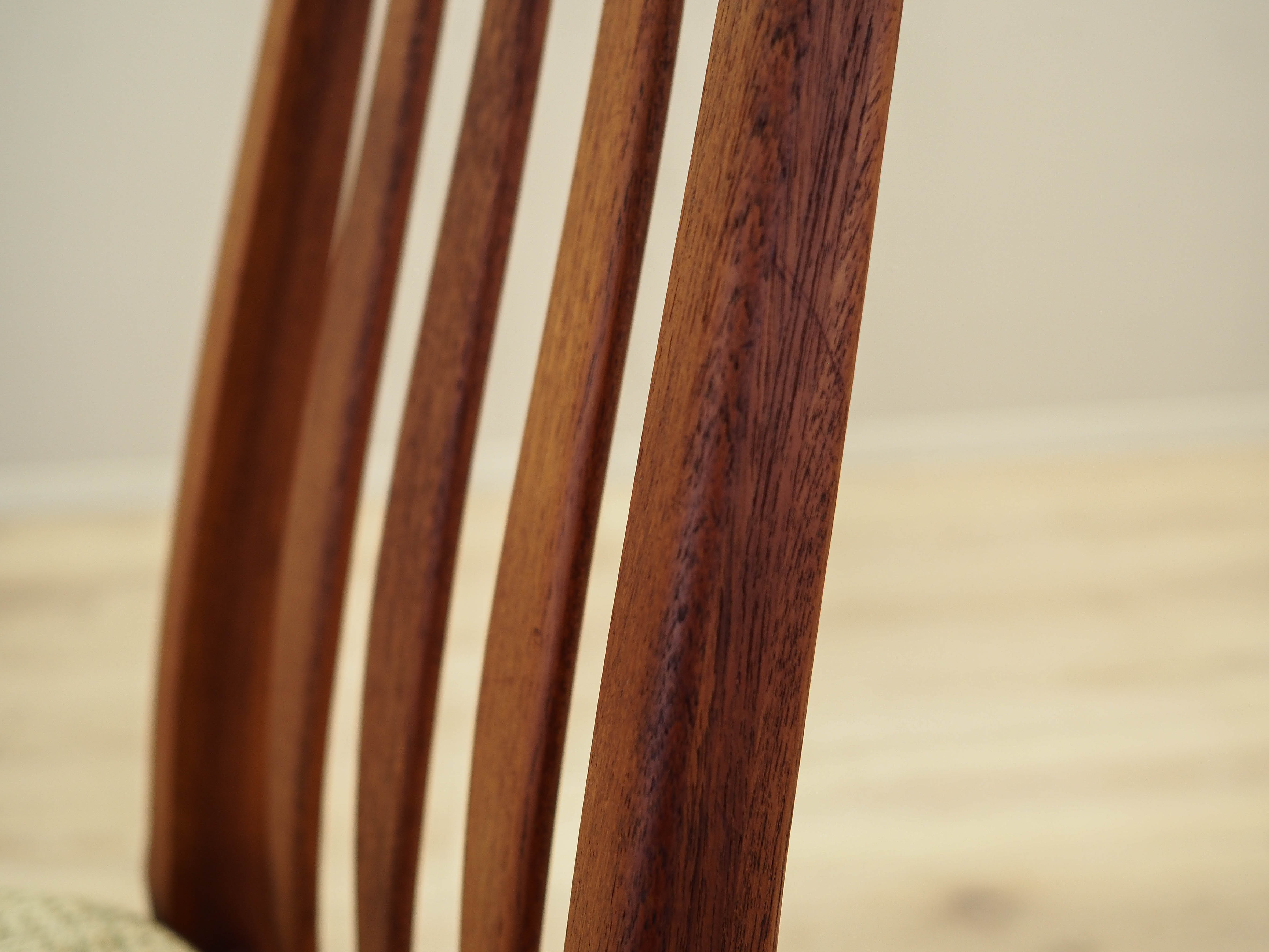 Sedia Eva in legno di teak anni '60
