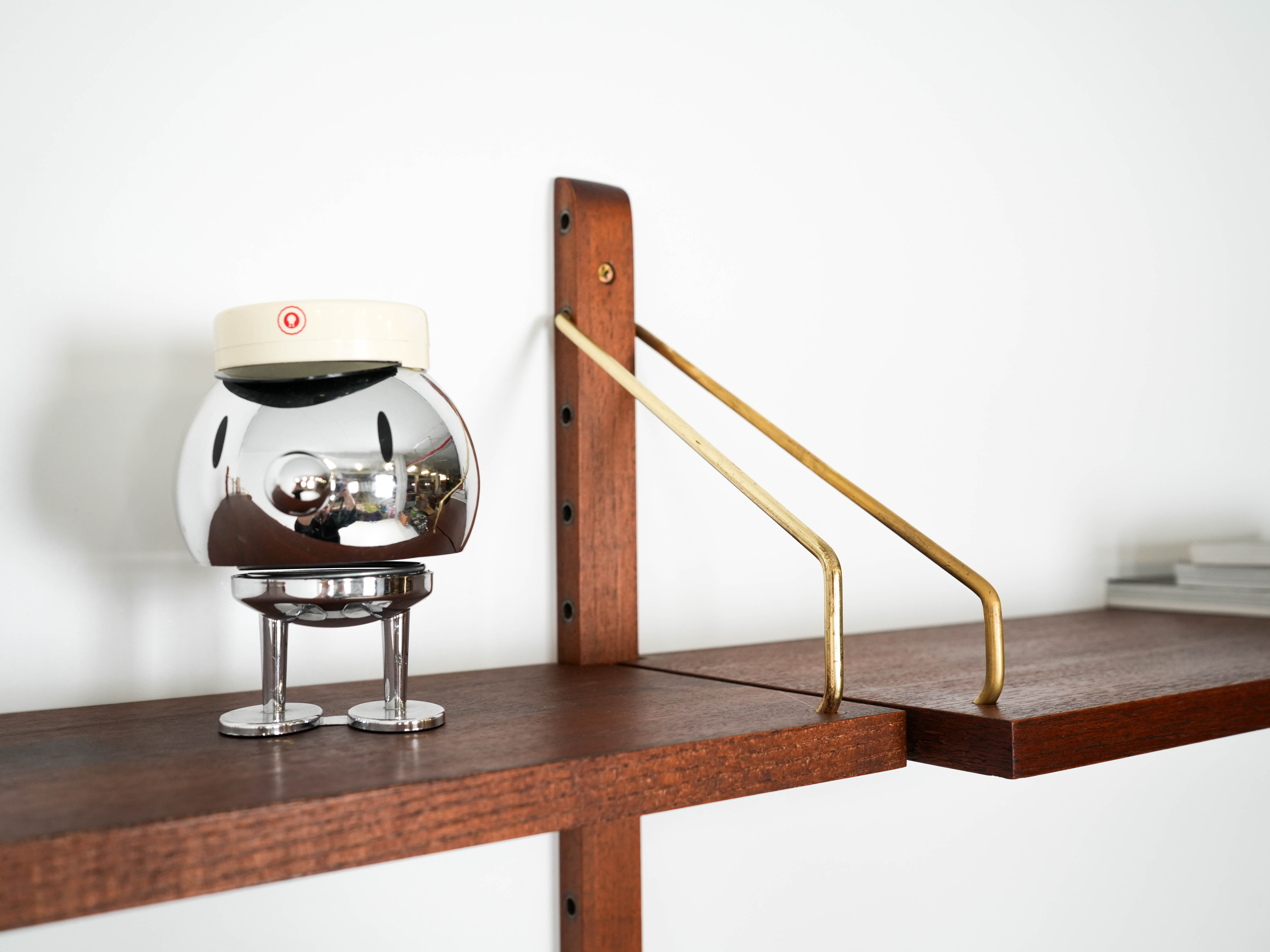 Teak Wood Shelf 1960s