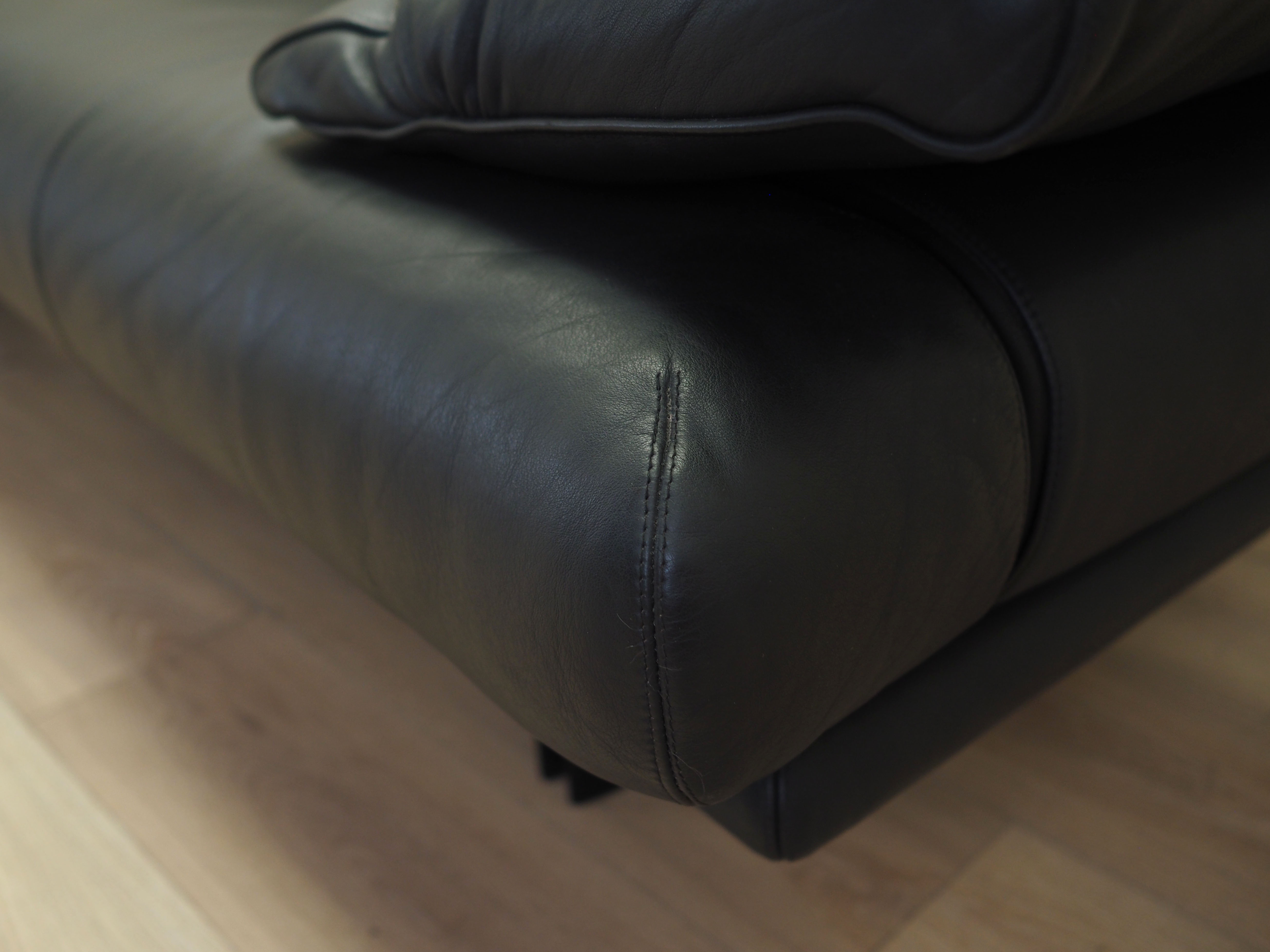 Alanda Sofa Leder 1980er Jahre