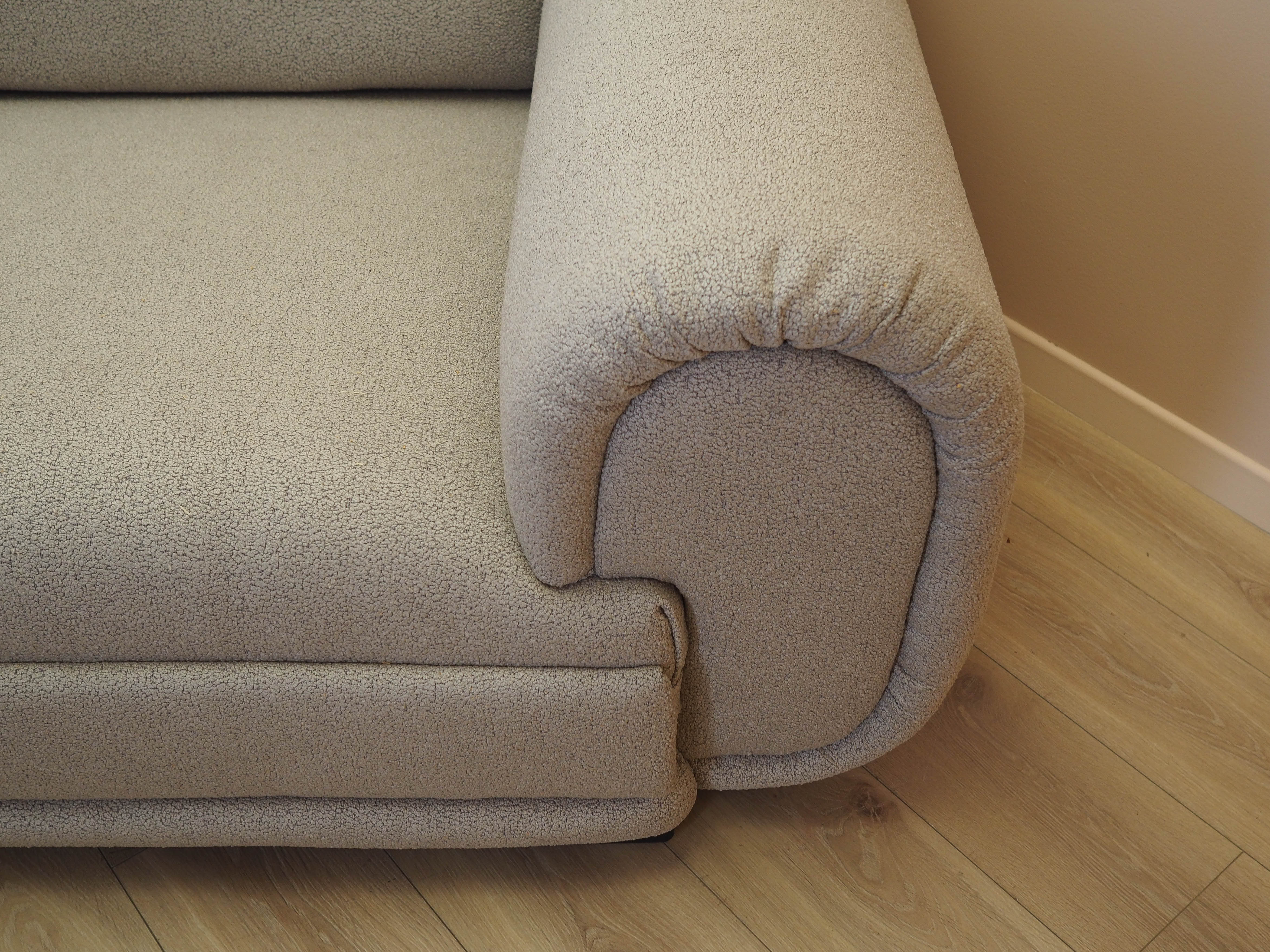 Sofa Zweisitzer Beige 1970er Jahre