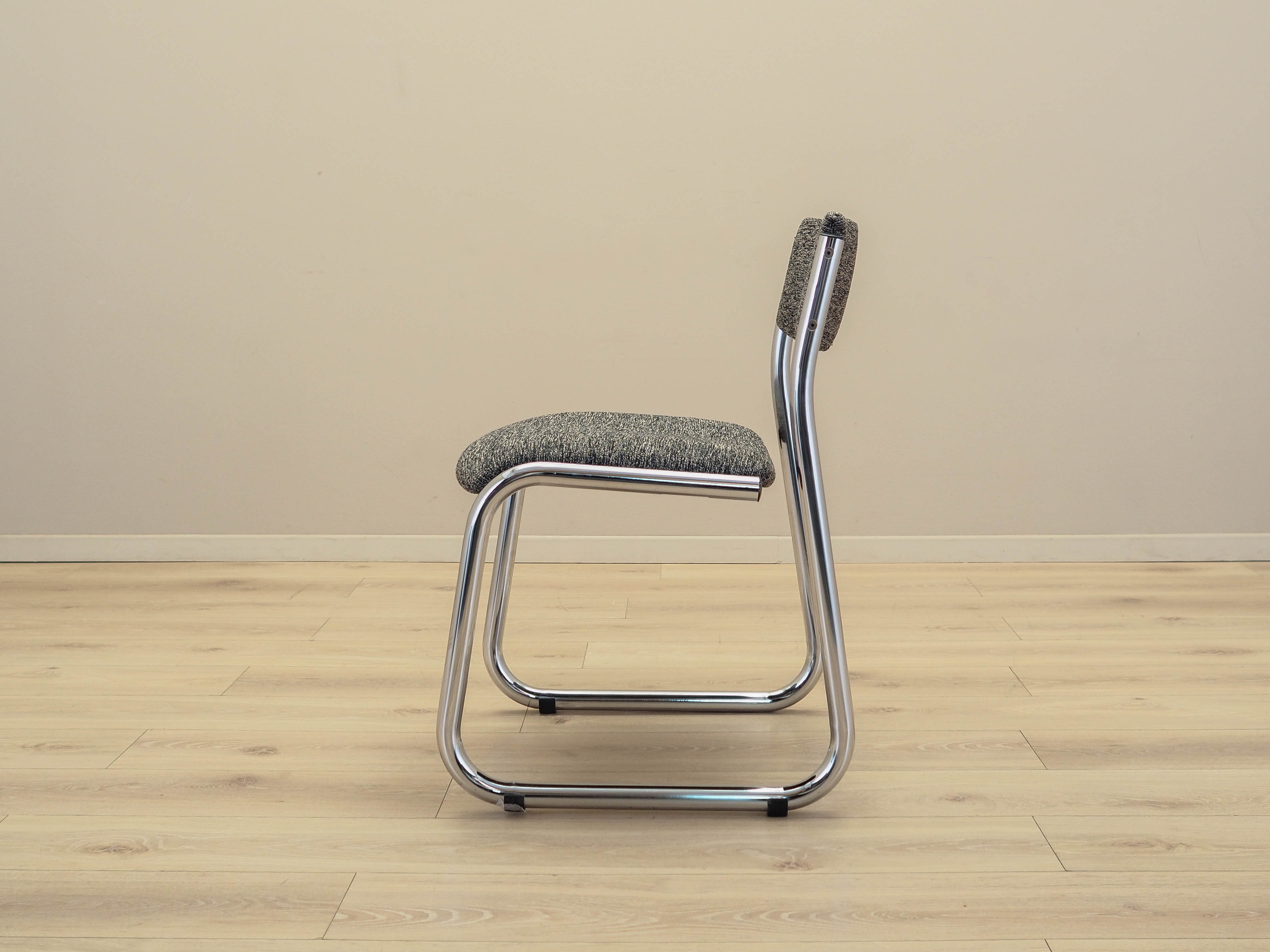 6x Chair Set Wood Brown 1980s