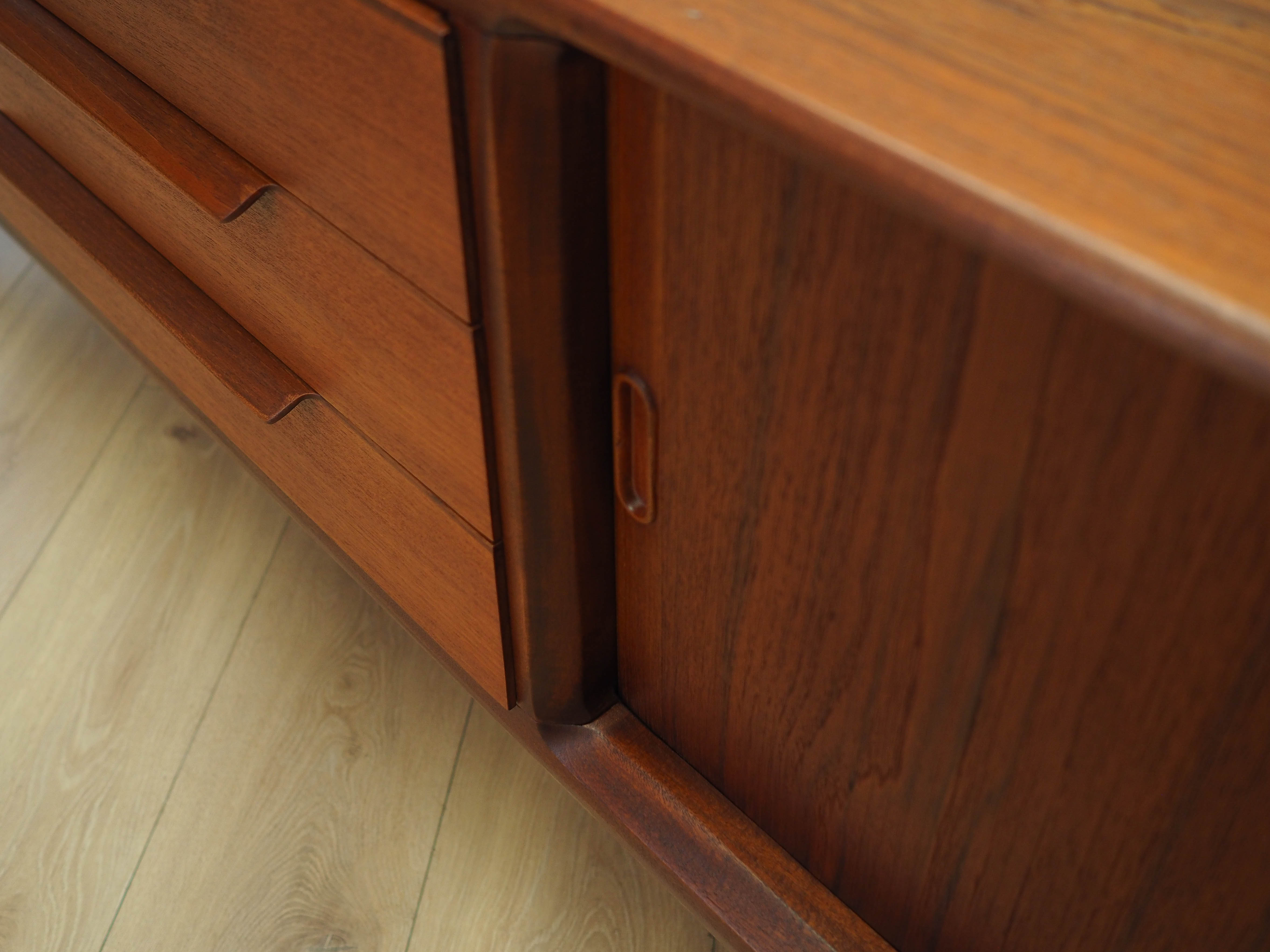Sideboard Teakholz Braun 1970er Jahre