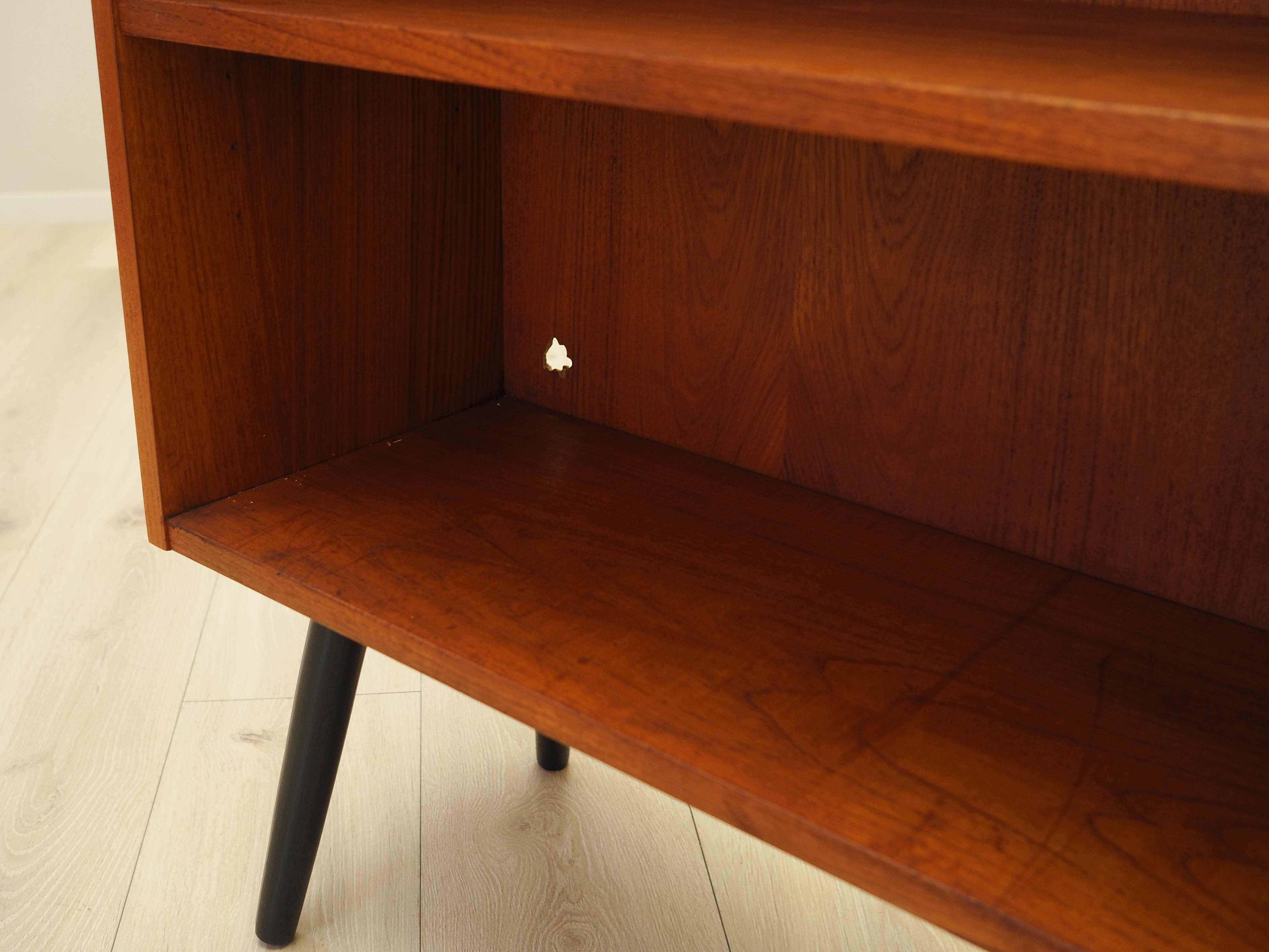 Teak-Bücherregal Braun 1970er Jahre
