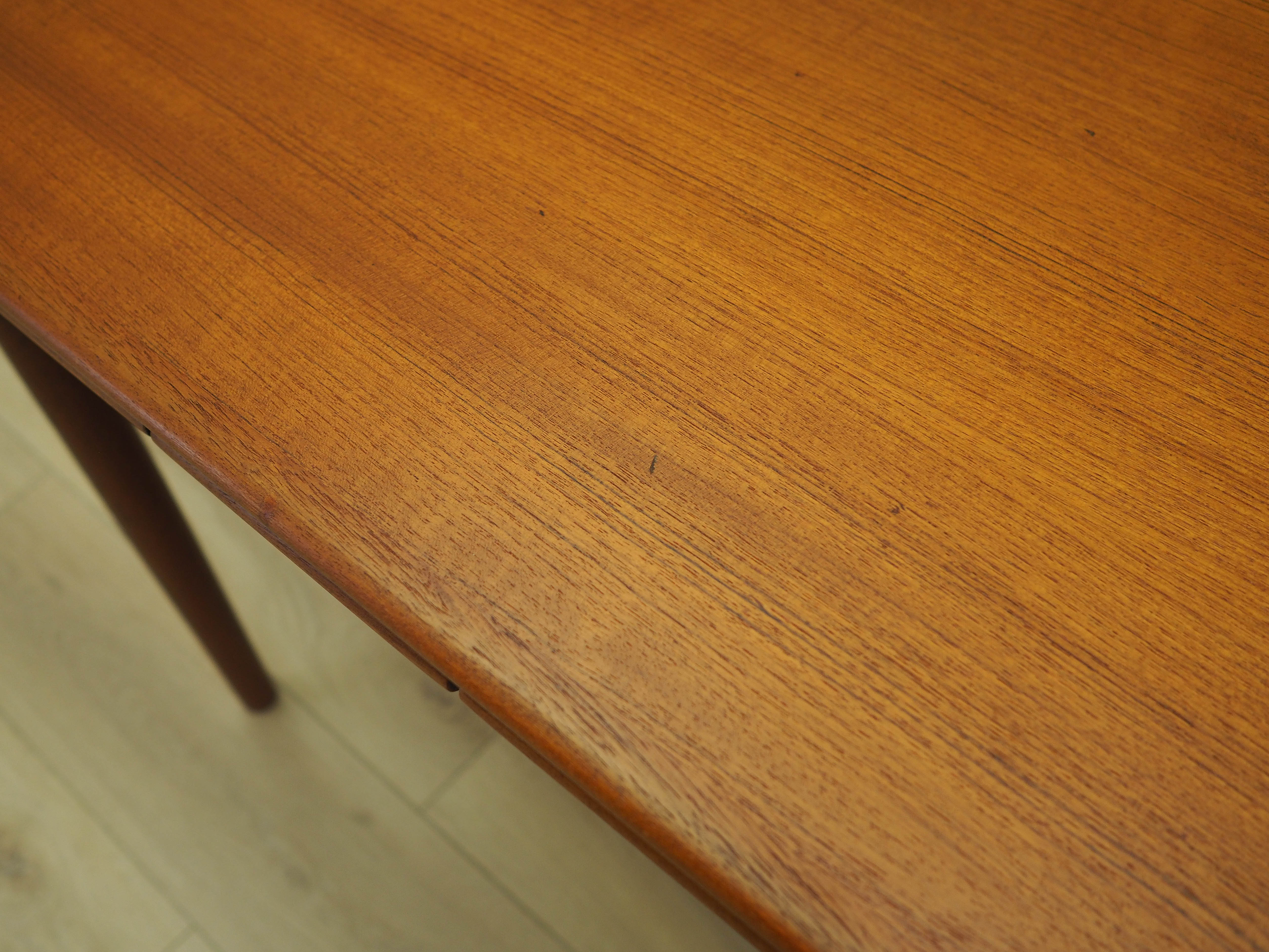 Teak table 1970s Brown