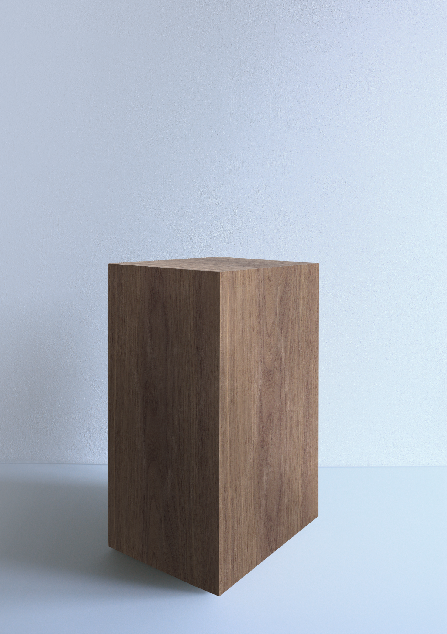 Side table Walnut Brown